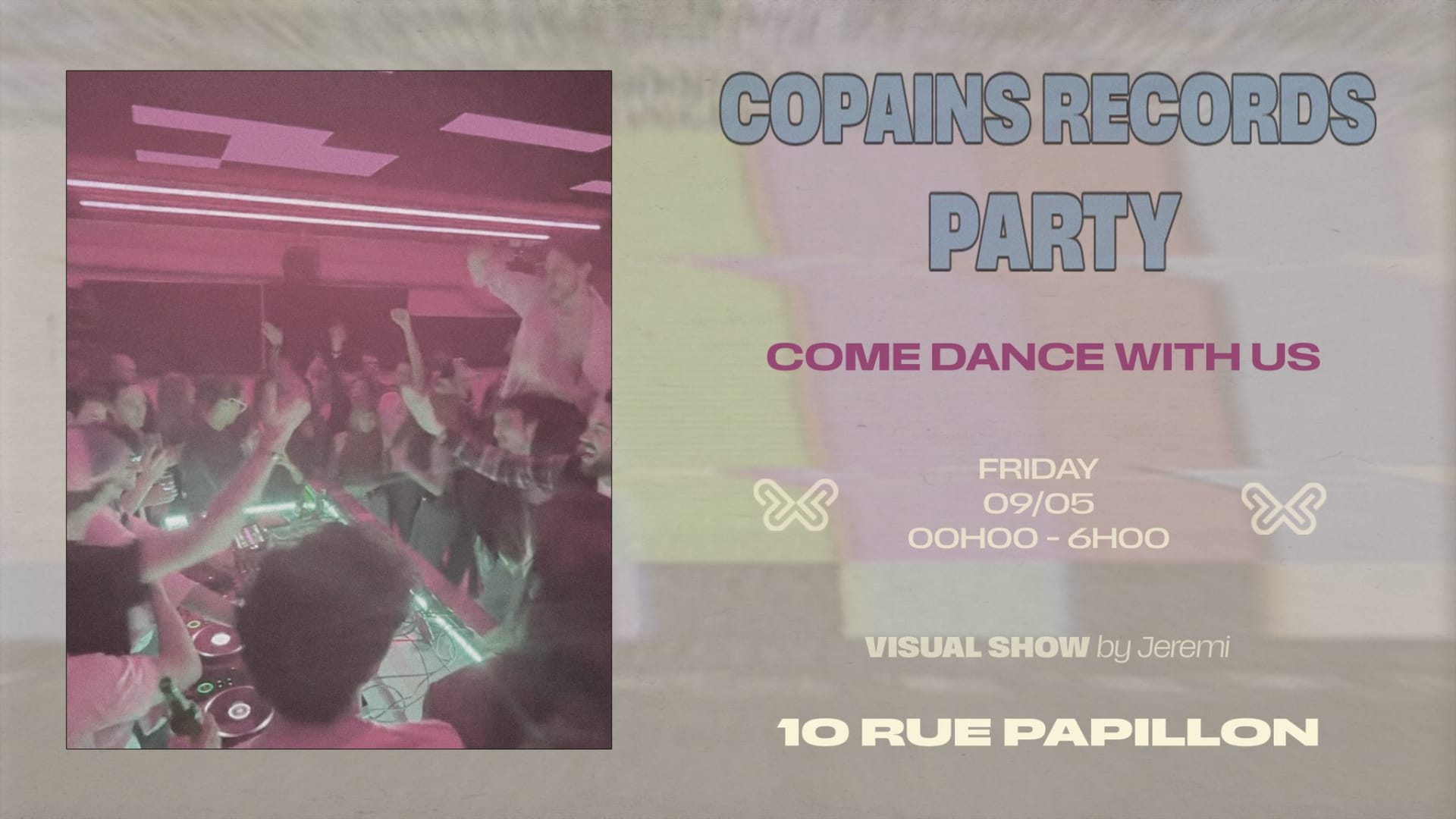 Copain Records Party Cover