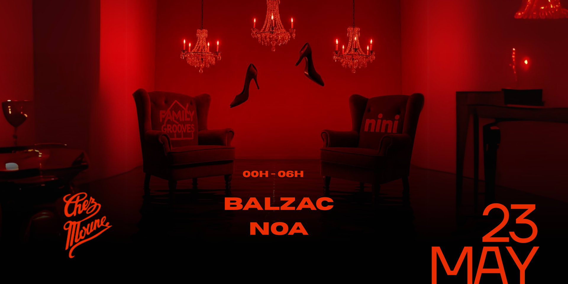 Nini Party X Family Grooves - Balzac X Noa : Groovy Friday Cover