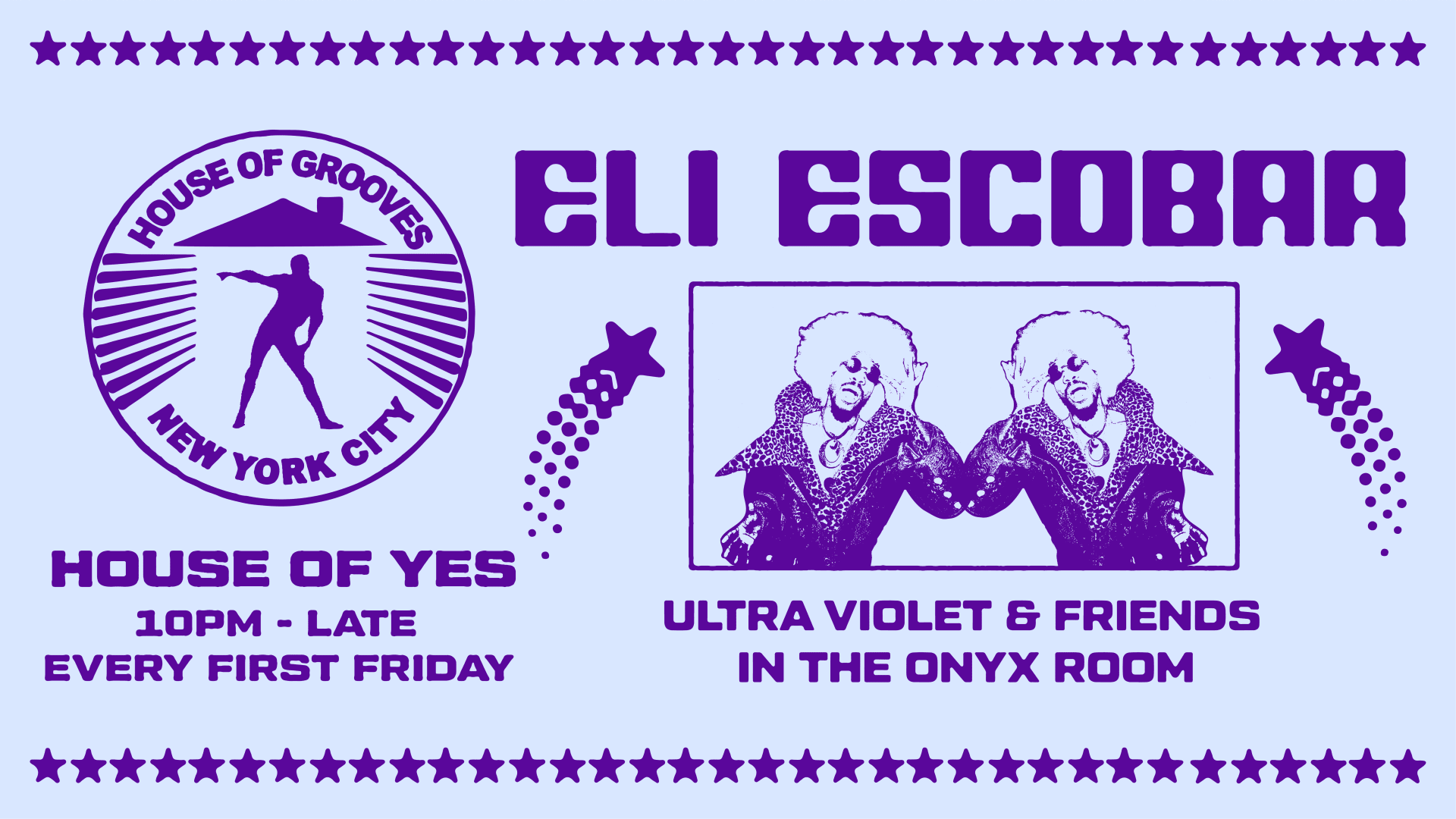 House Of Grooves: Eli Escobar · Ultra Violet & Friends Cover