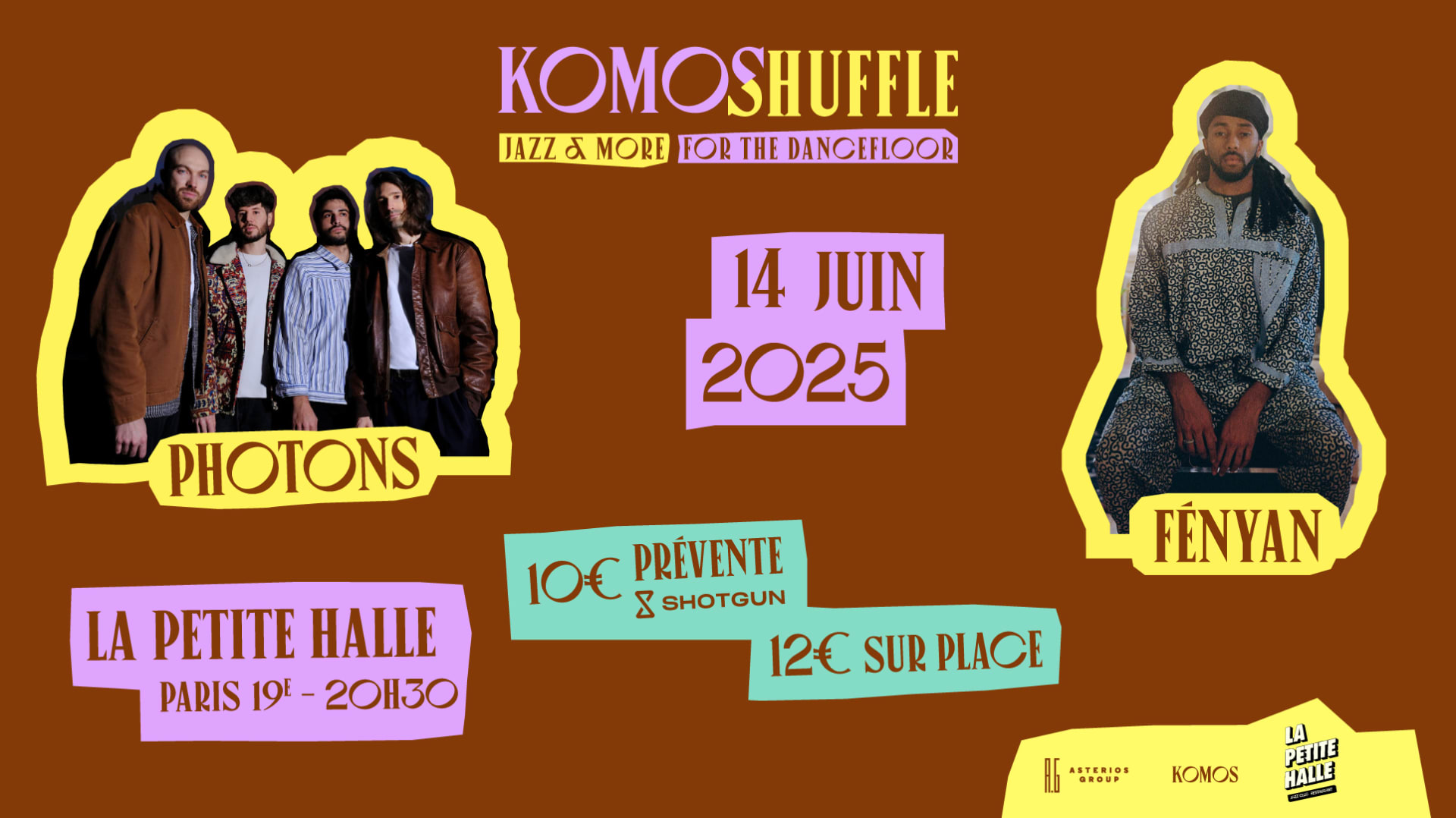 Komos Shuffle #2 : Photons + Fényan Cover