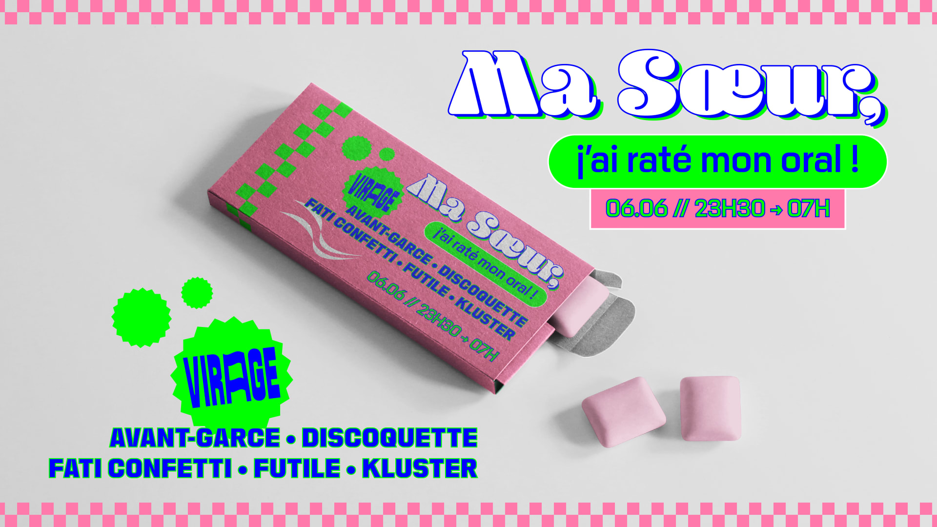 Ma Soeur : Discoquette, Kluster, Futile, Avant-Garce, Fati Cover