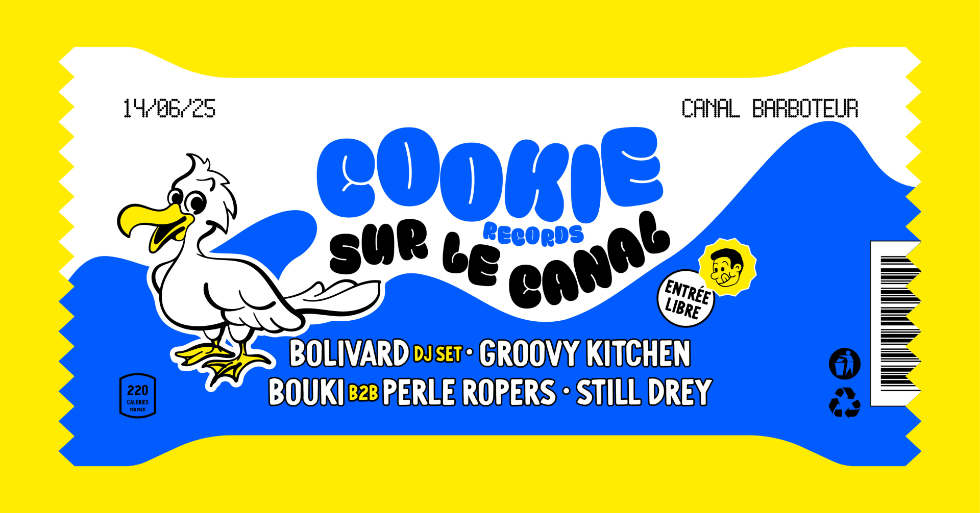 Open Air : Cookie Records Sur Le Canal @Barboteur Cover