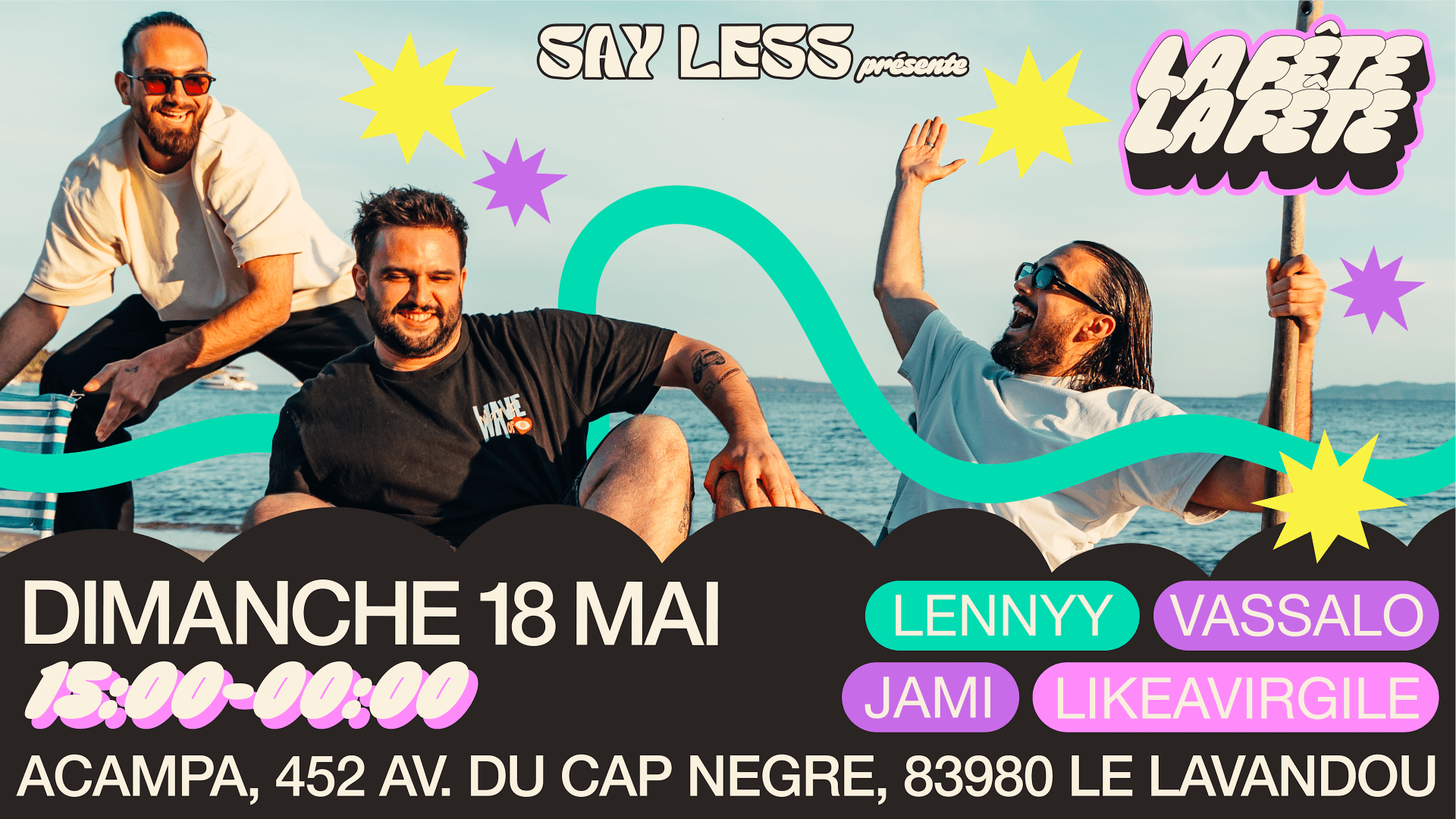 La Fête La Fête - Say Less X Acampa Cover