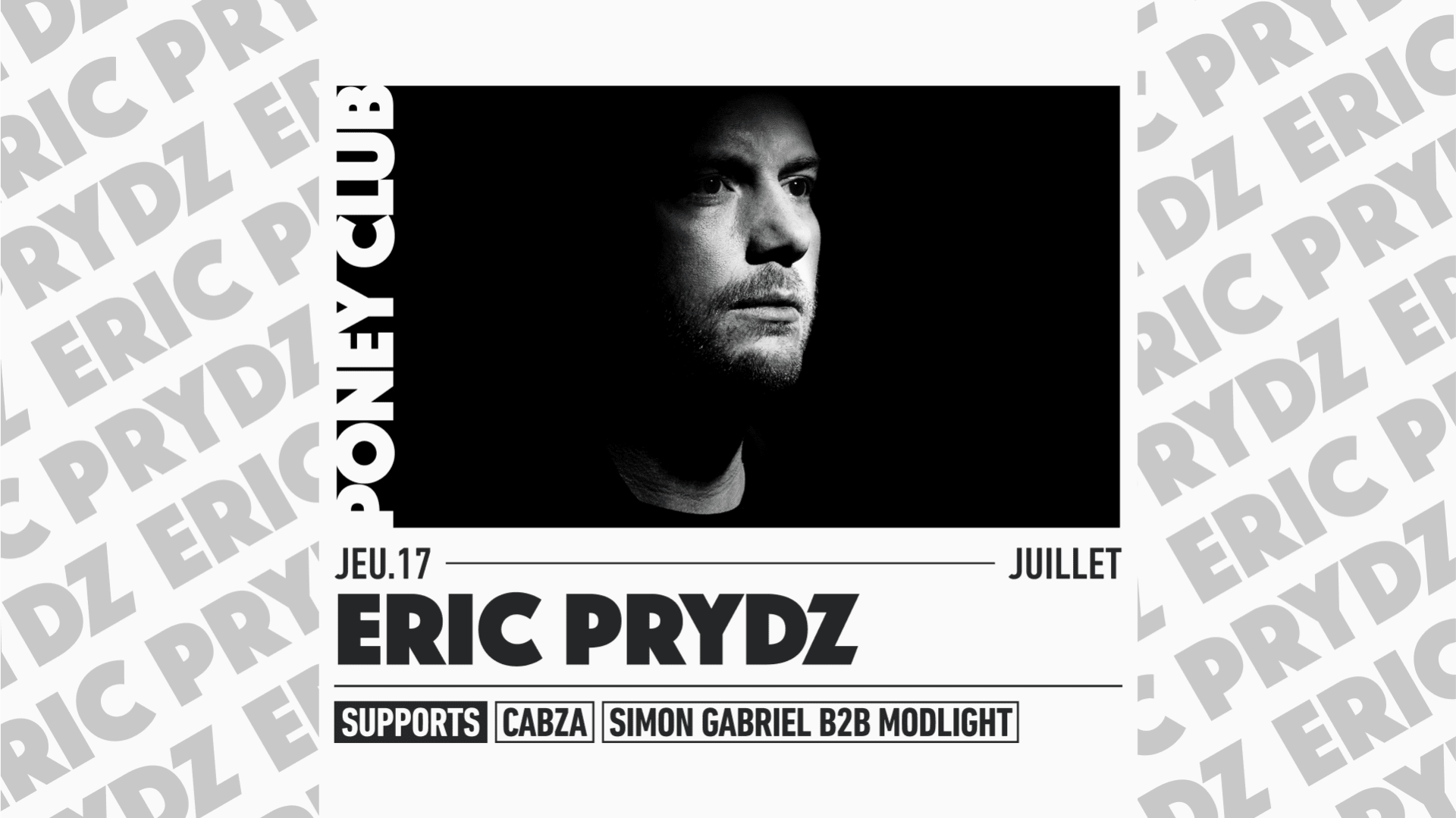 Eric Prydz X Poney Club Cover