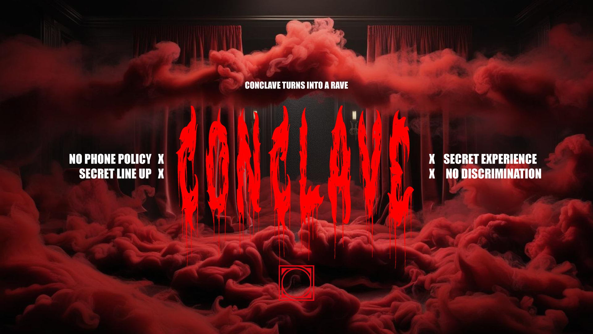 Conclave Techno 001 Secret Line Up Cover