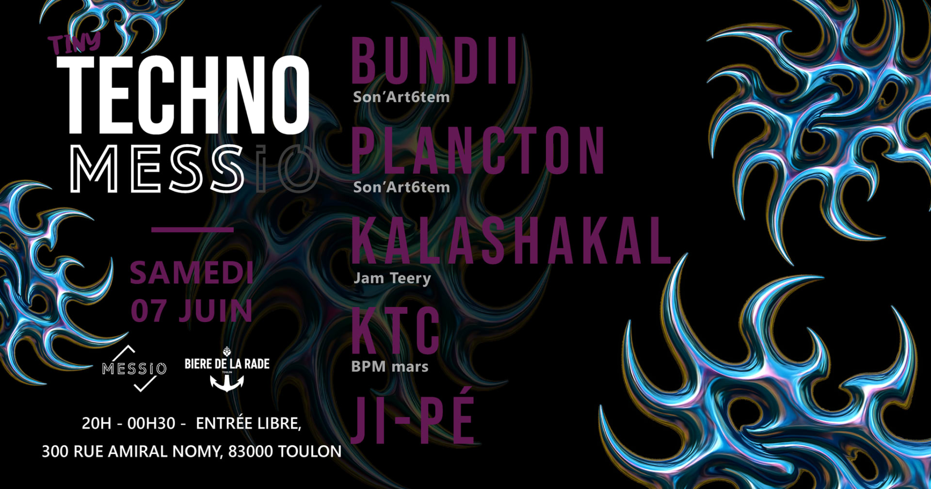 Ttm : Acid/Mental/Tekno - Ktc + Plancton + Bundii + Ji-Pe + Cover
