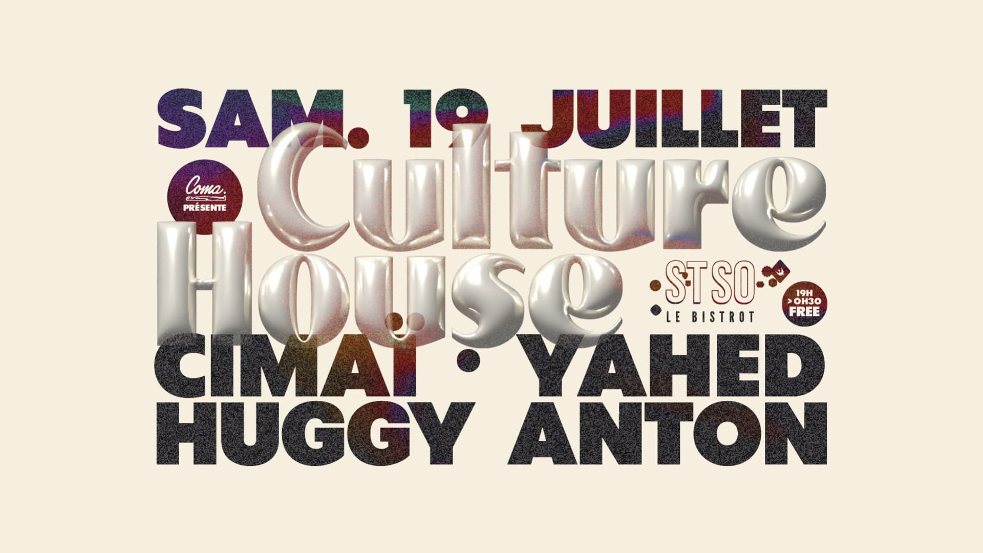 Coma Du Nord Présente Culture House Cover