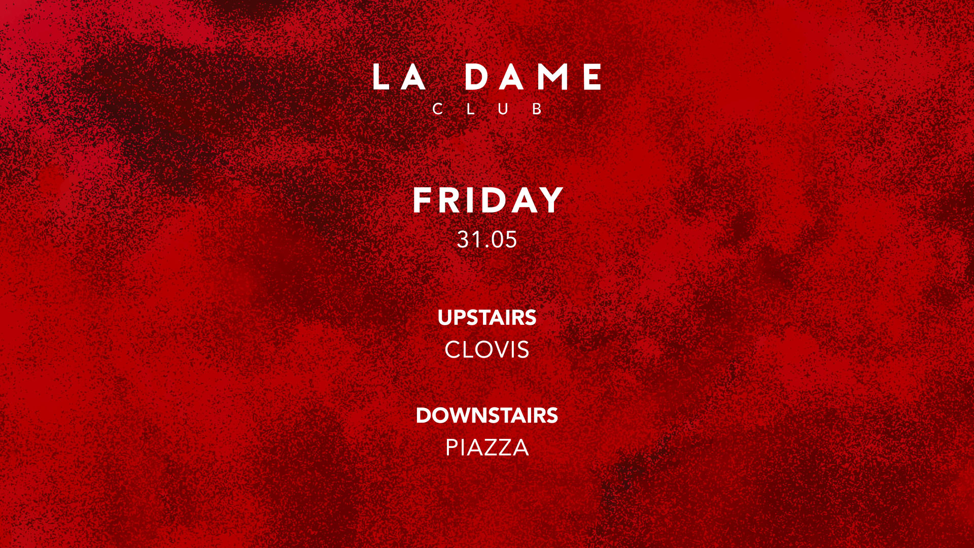 La Dame // Ven 30 Mai // Clovis - Piazza Cover