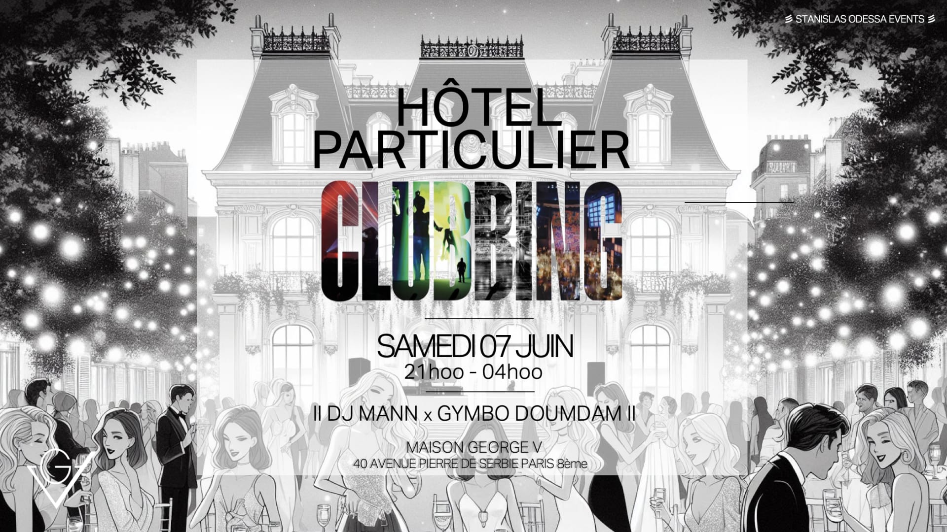 Hôtel Particulier Du 8ème - Maison George V - Clubbing Party Cover