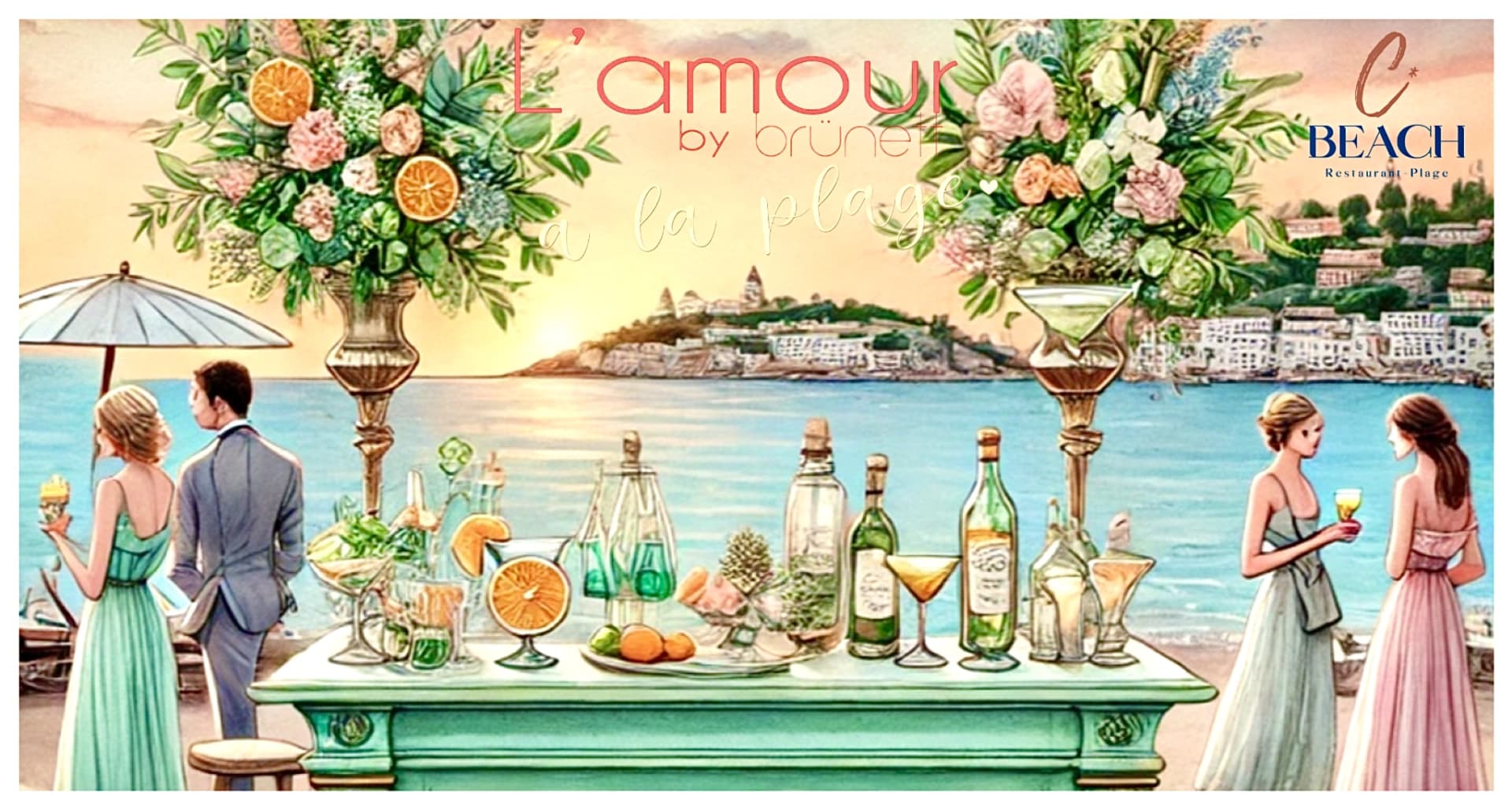 L'amour À La Plage Cover