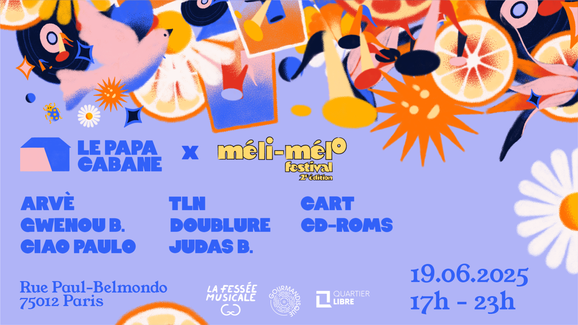 (Open Air) Le Papa Cabane X Méli-Mélo Festival Cover