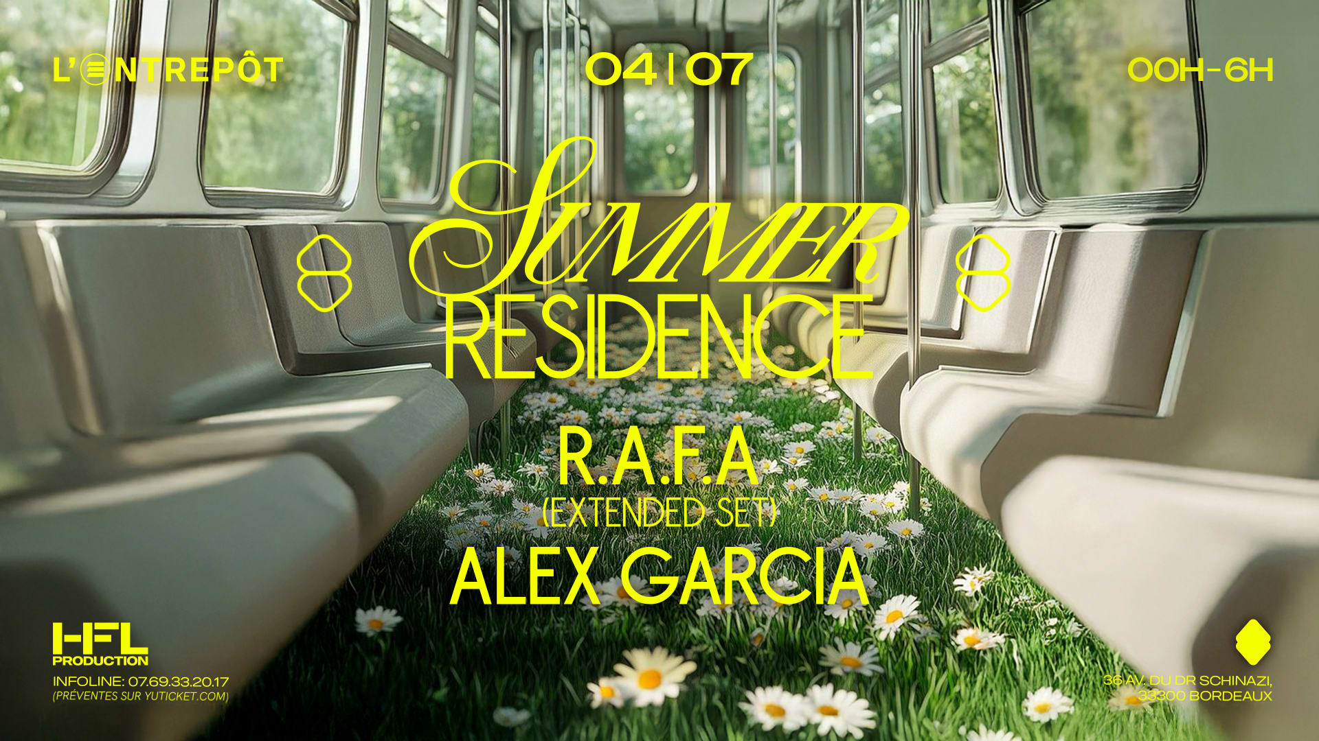 Summer Residence  W/ R.A.F.A (Extended Set) / Alex Garcia Cover