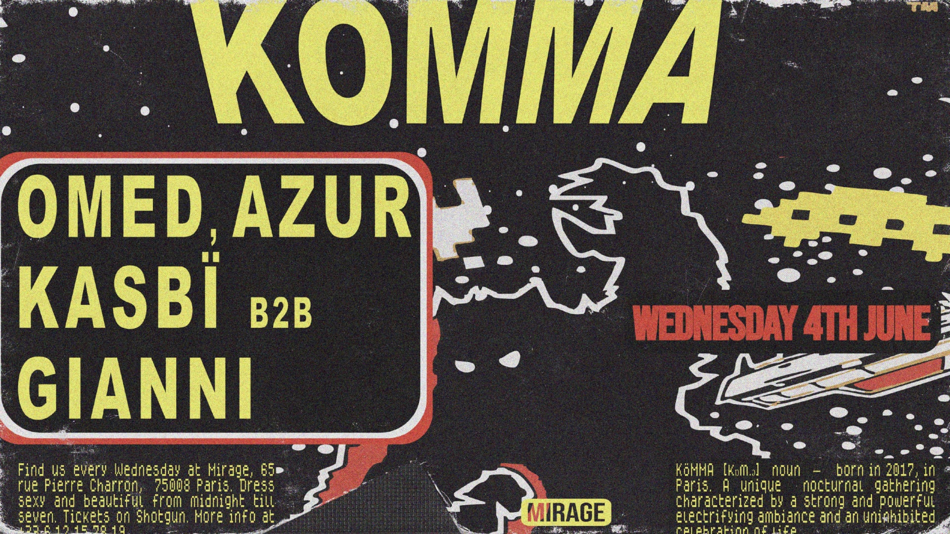 Mirage Club W/ Omed Cover