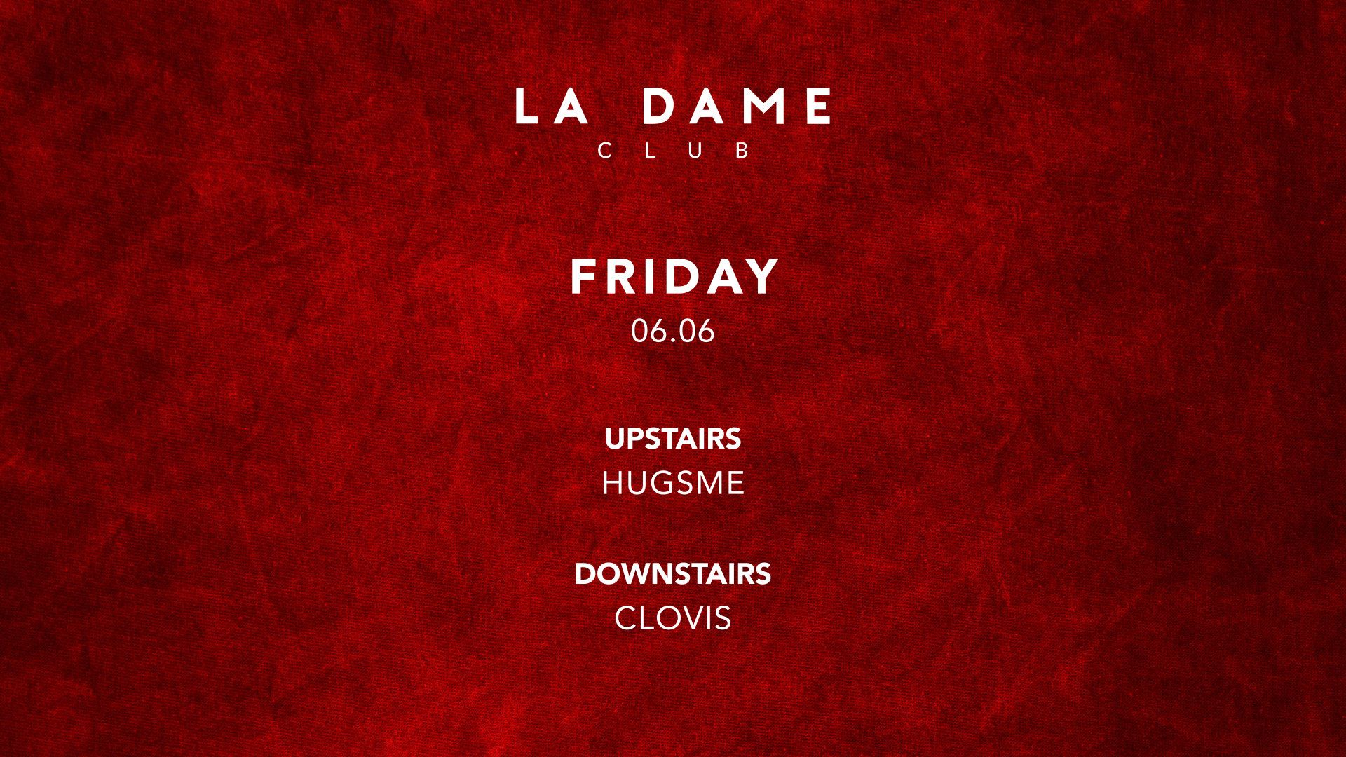 La Dame // Ven 06 Juin // Hugsme - Clovis Cover