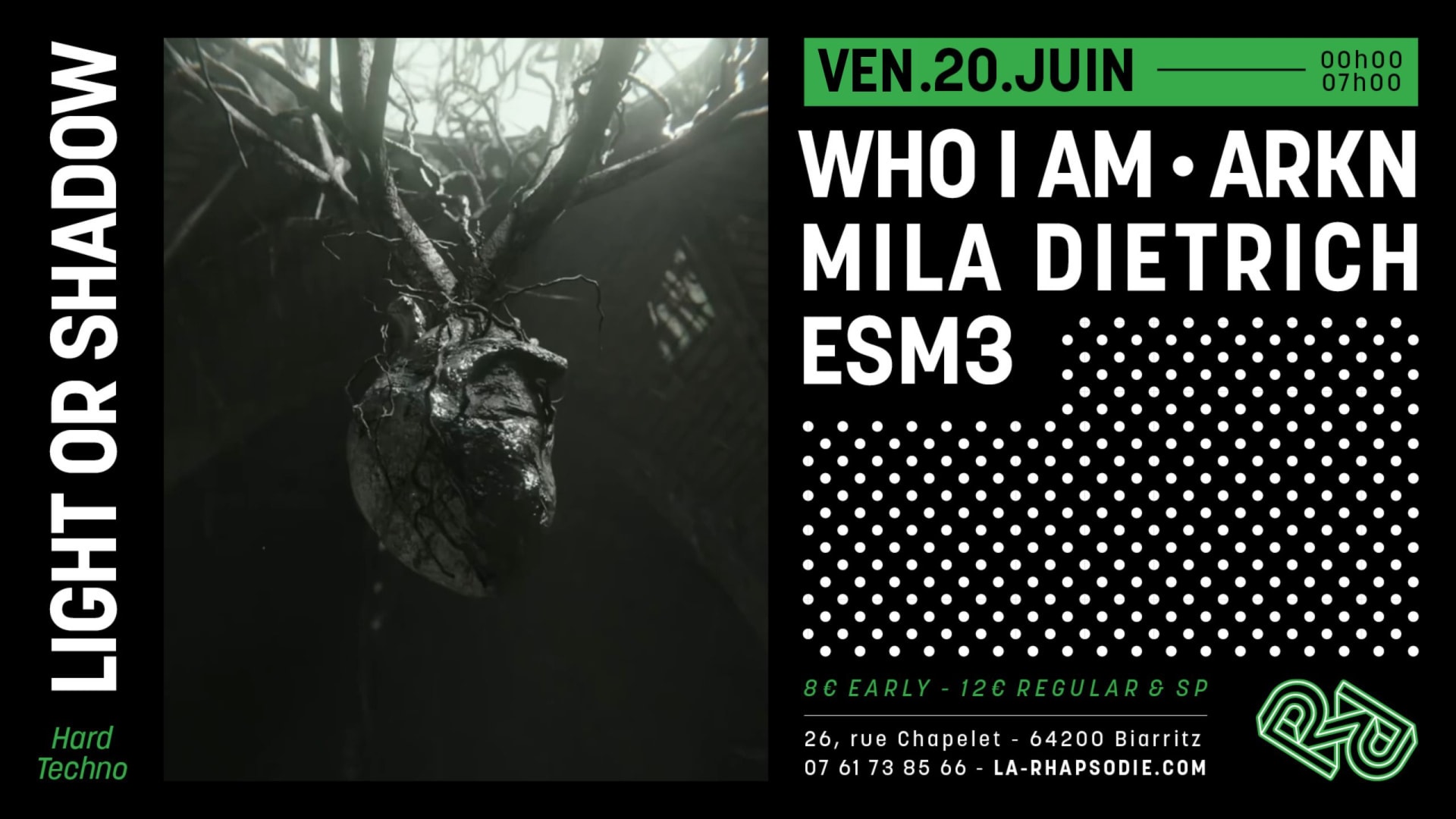 Light Or Shadow : Esm3 • Mila Dietrich • Who I Am • Arkn Cover