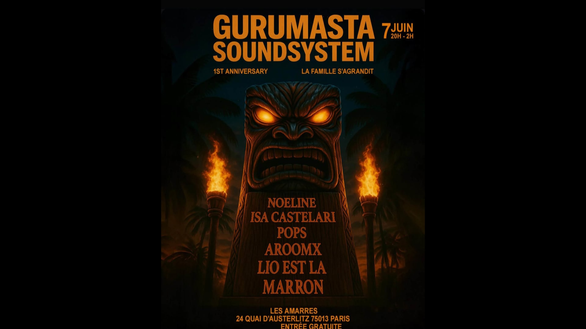 Gurumasta Soundsystem - Les Amarres Cover
