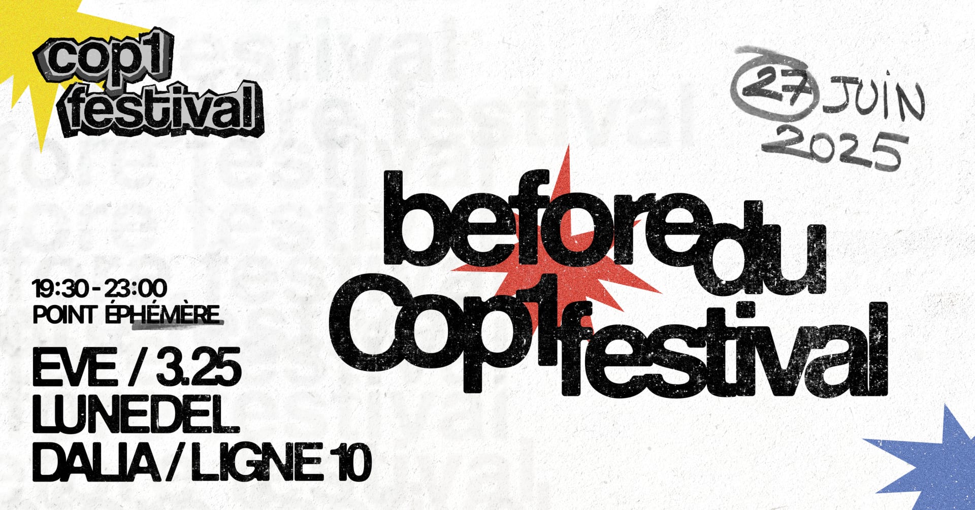 Before Du Cop1 Festival Cover