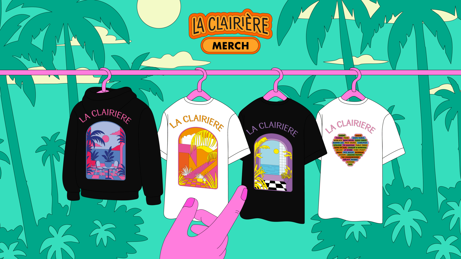 Clairière Merch : T-Shirt Et Hoodie En Édition Limitée Cover