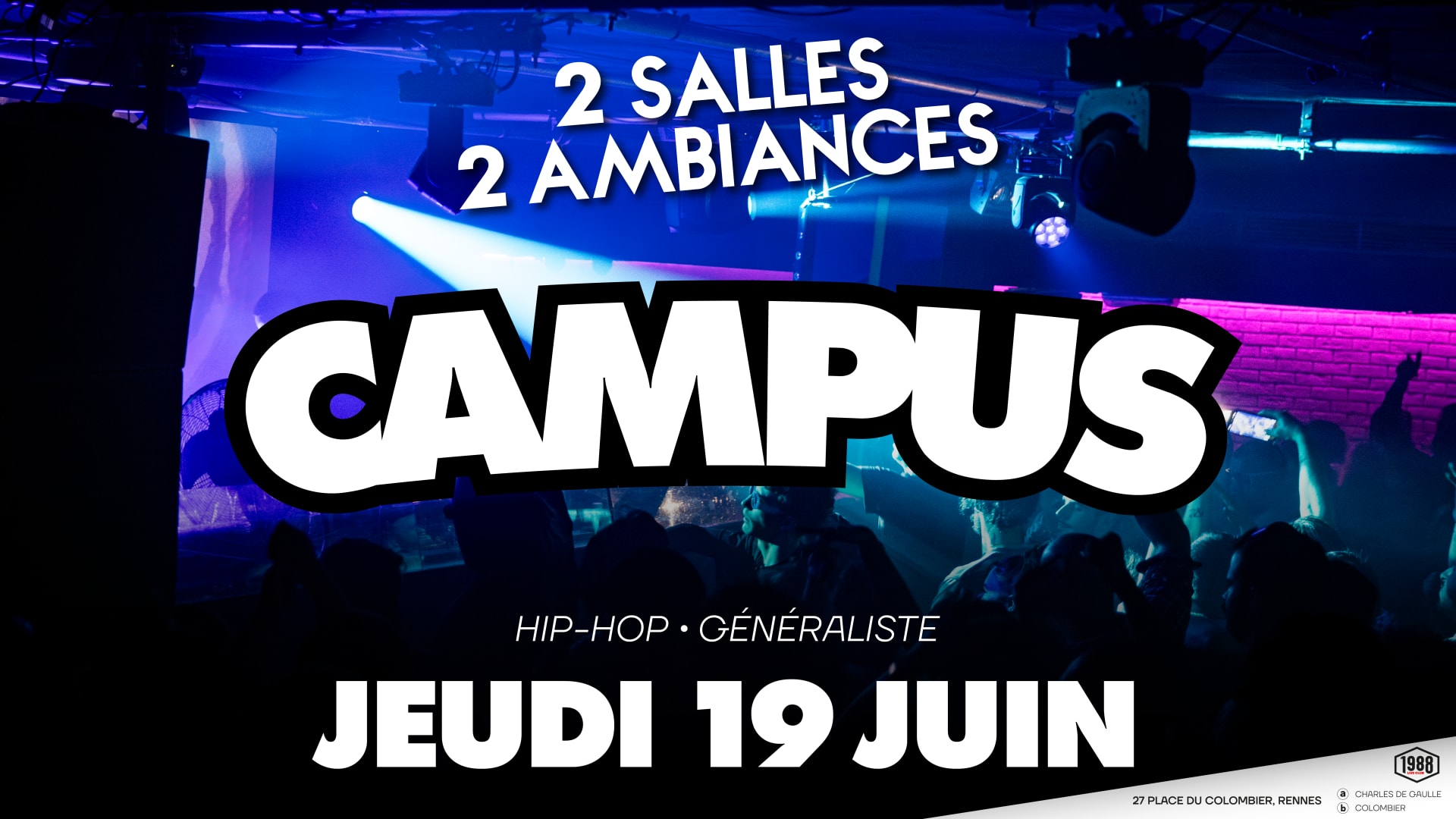 Campus - 2 Salles 2 Ambiances Cover