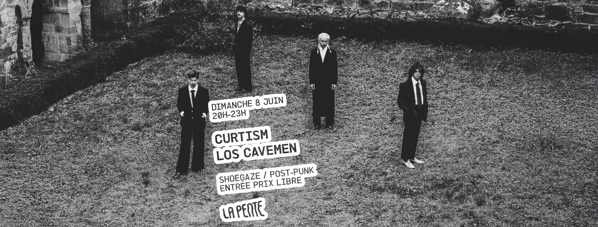 Concert : Curtism & Los Cavern Cover