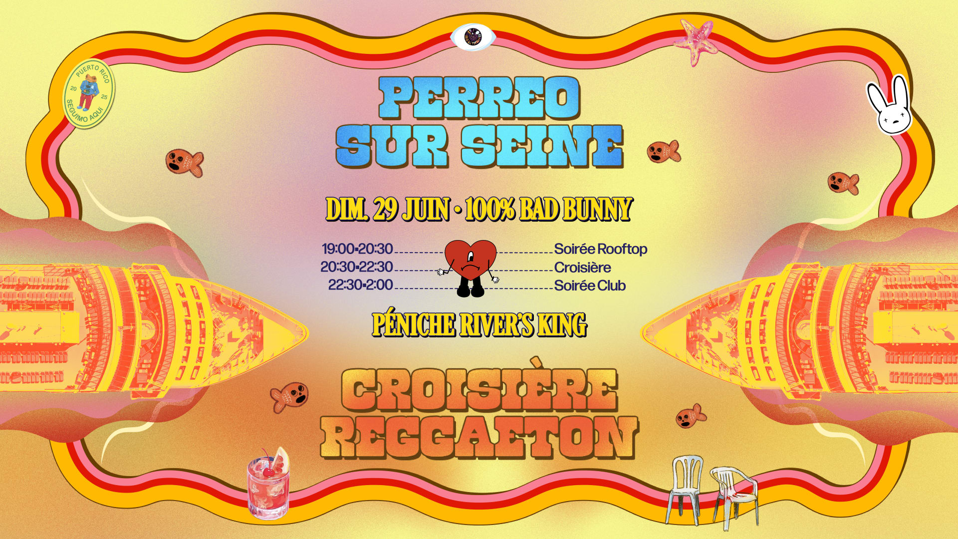 Perreo-Sur-Seine: Croisière Reggaeton • Bad Bunny Cover