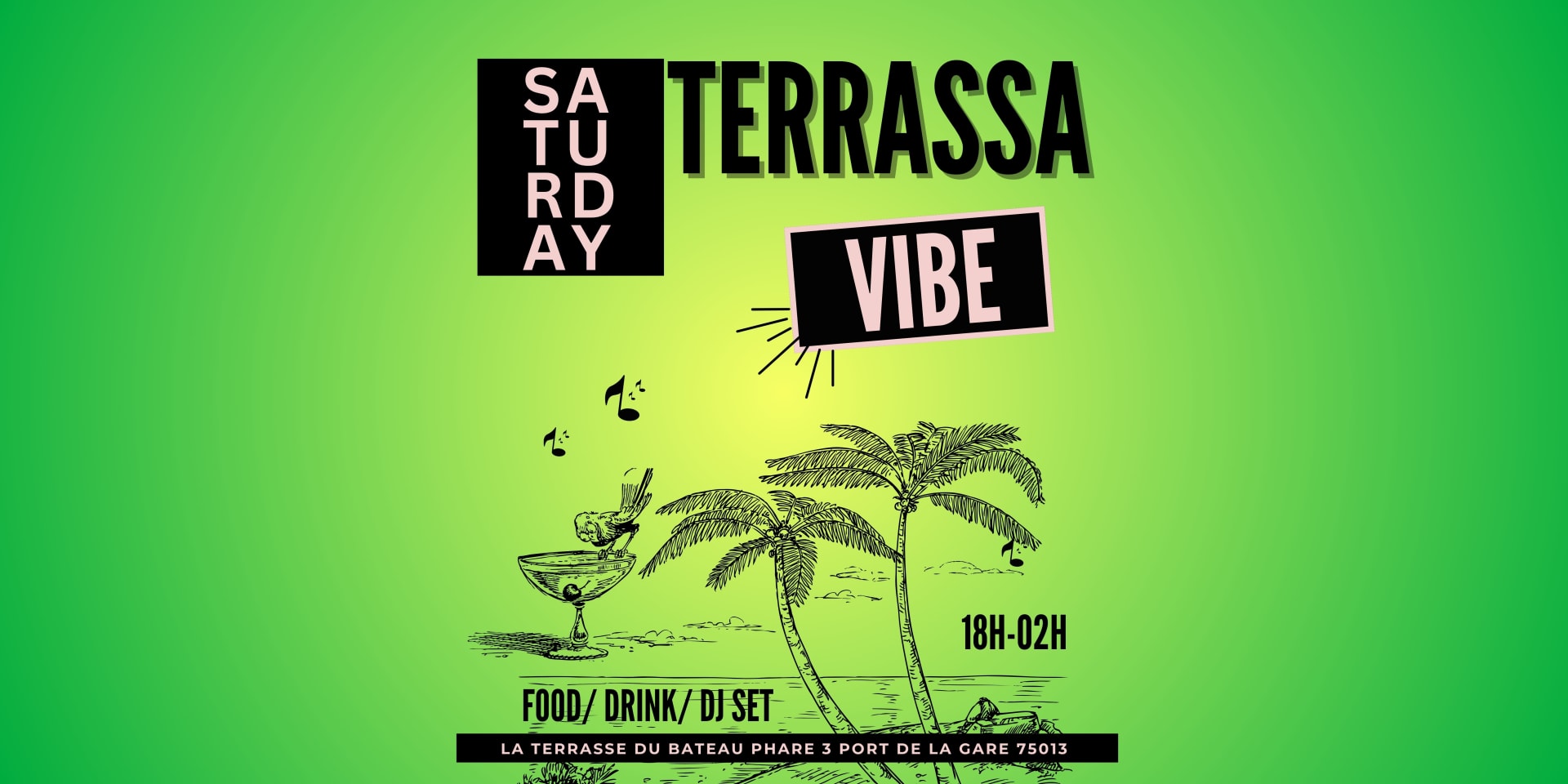 Terrassa Summer Vibe / Saturday Cover