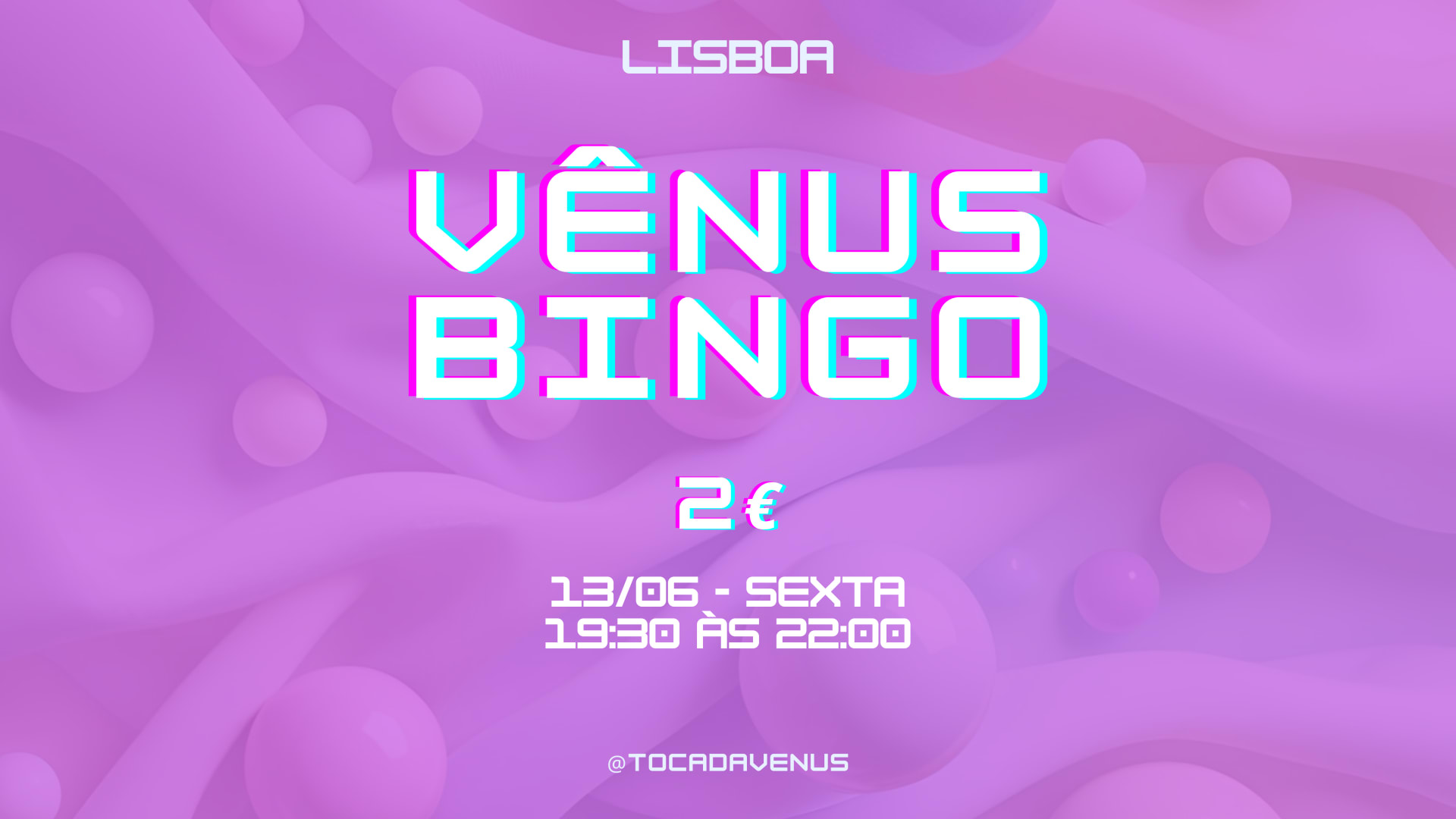Vênus Bingo | Junho25 Cover