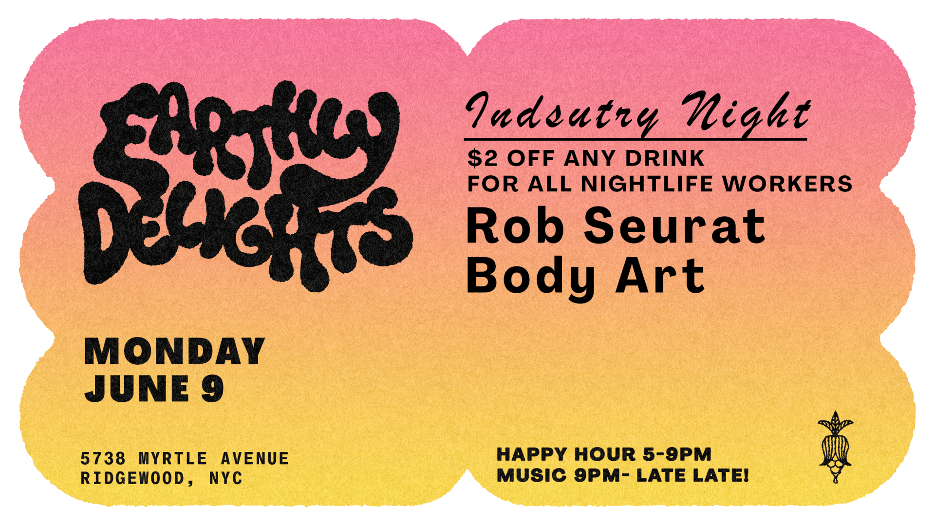 Industry Night :: Rob Seurat, Body Art Cover