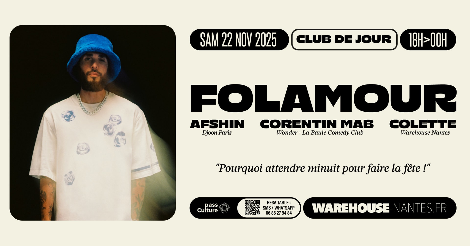 Club De Jour W/ Folamour Cover