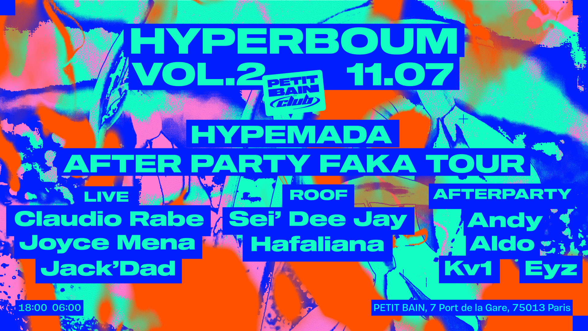 Hyperboum Vol.2 : Faka Tour X Hypemada Cover