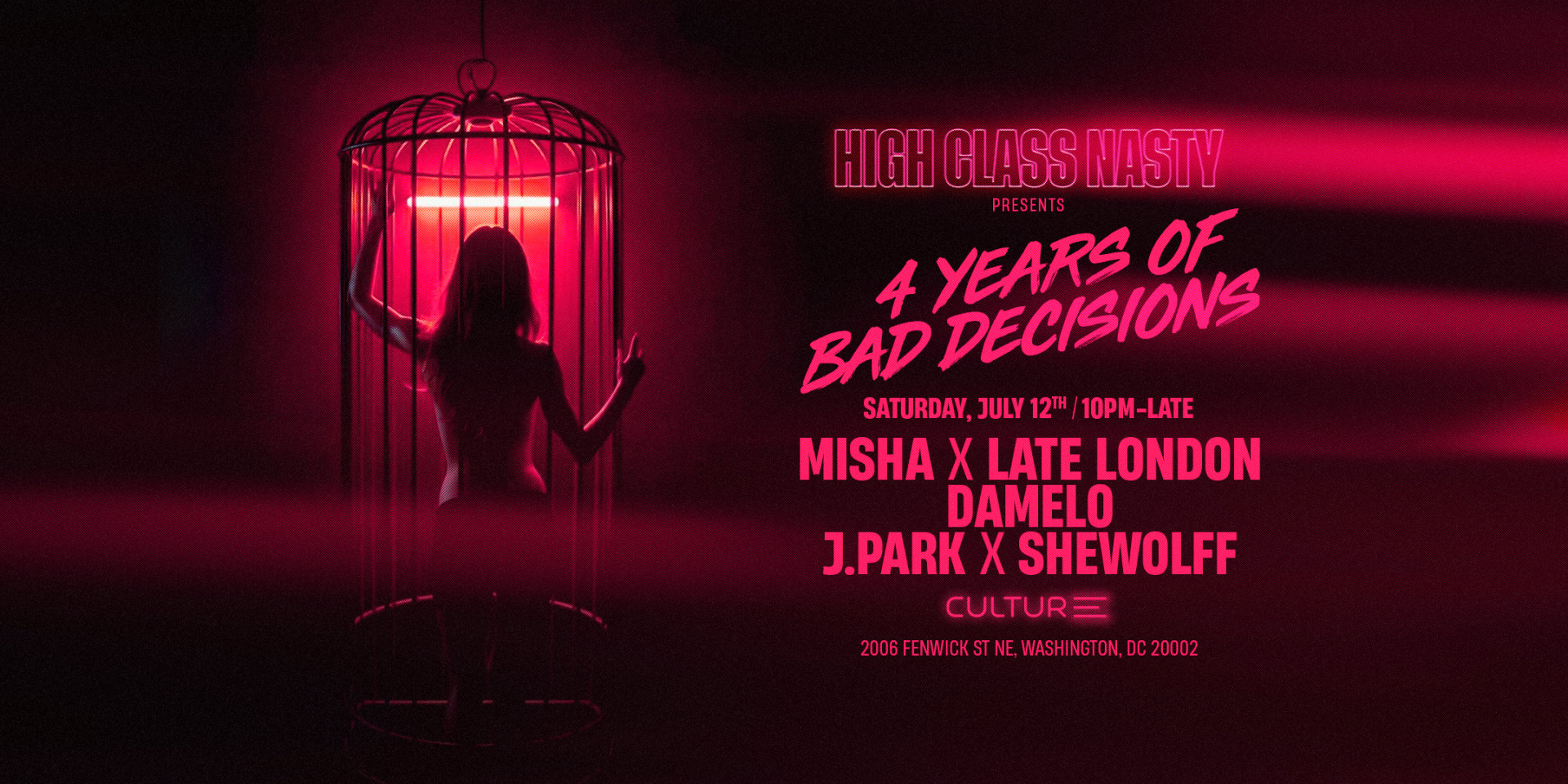 High Class Nasty Presents: 4 Years Of Bad Decisions Cover