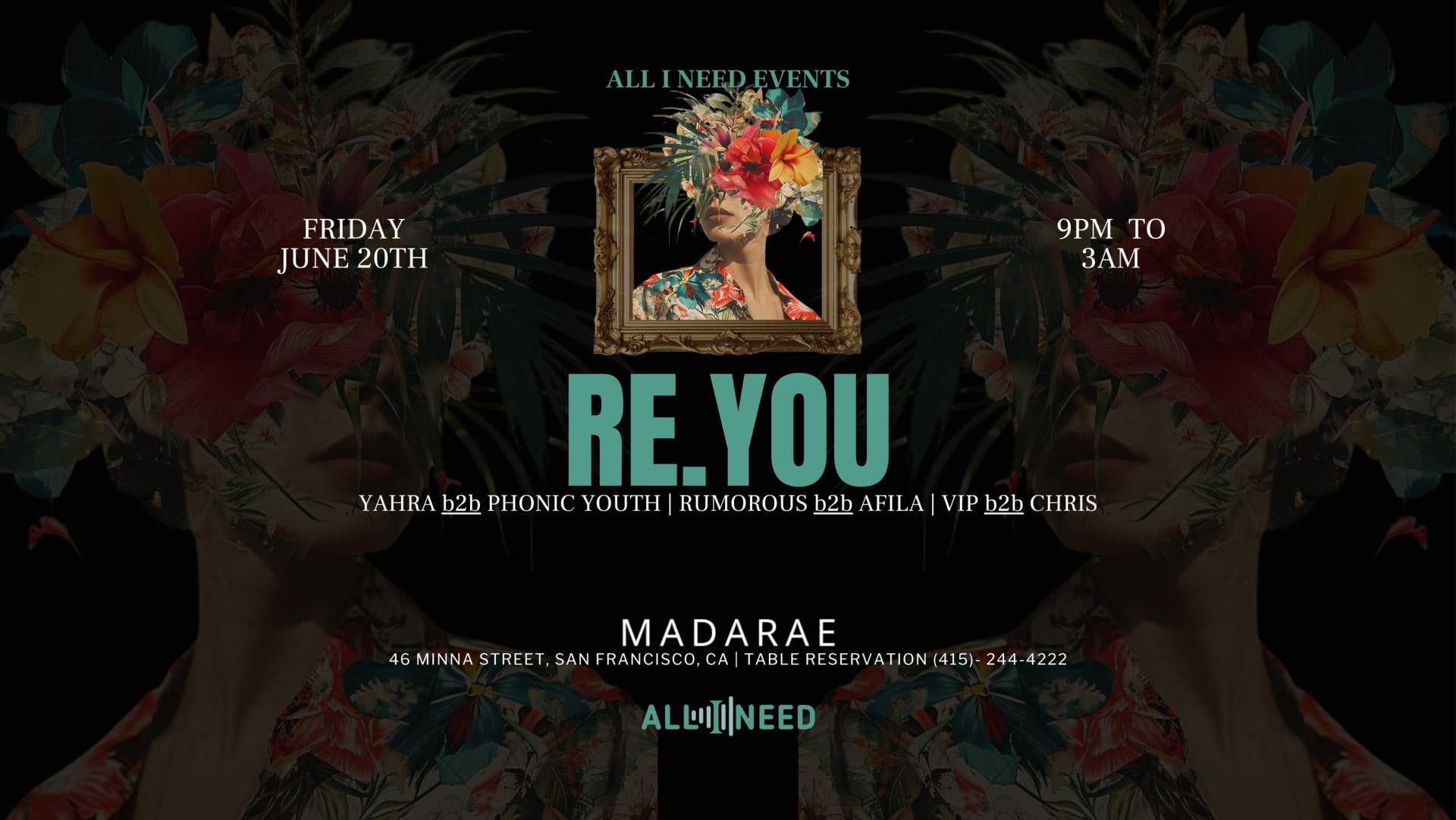 Afro & Melodic House Dj Re.You [Keinemusik|Cocoon]At Madarae Cover