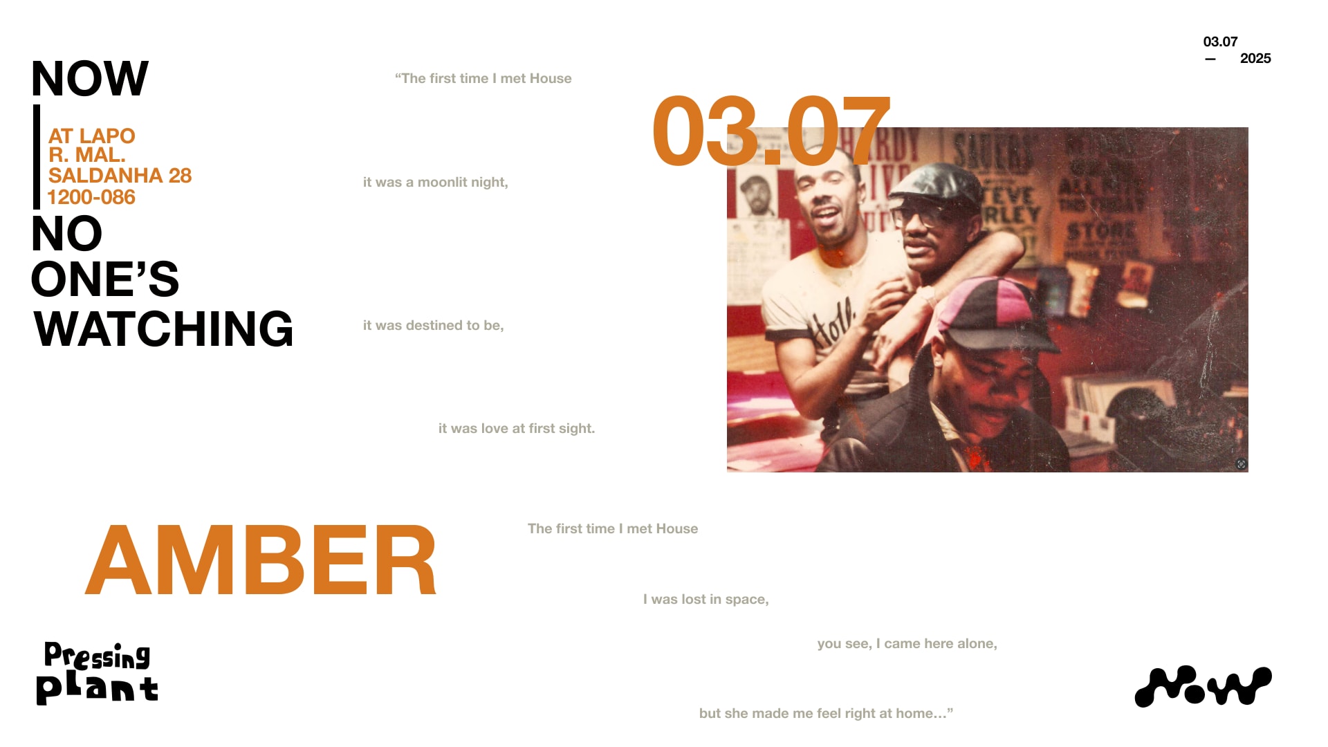 Now005 X Amber : A Black House Exposé Cover