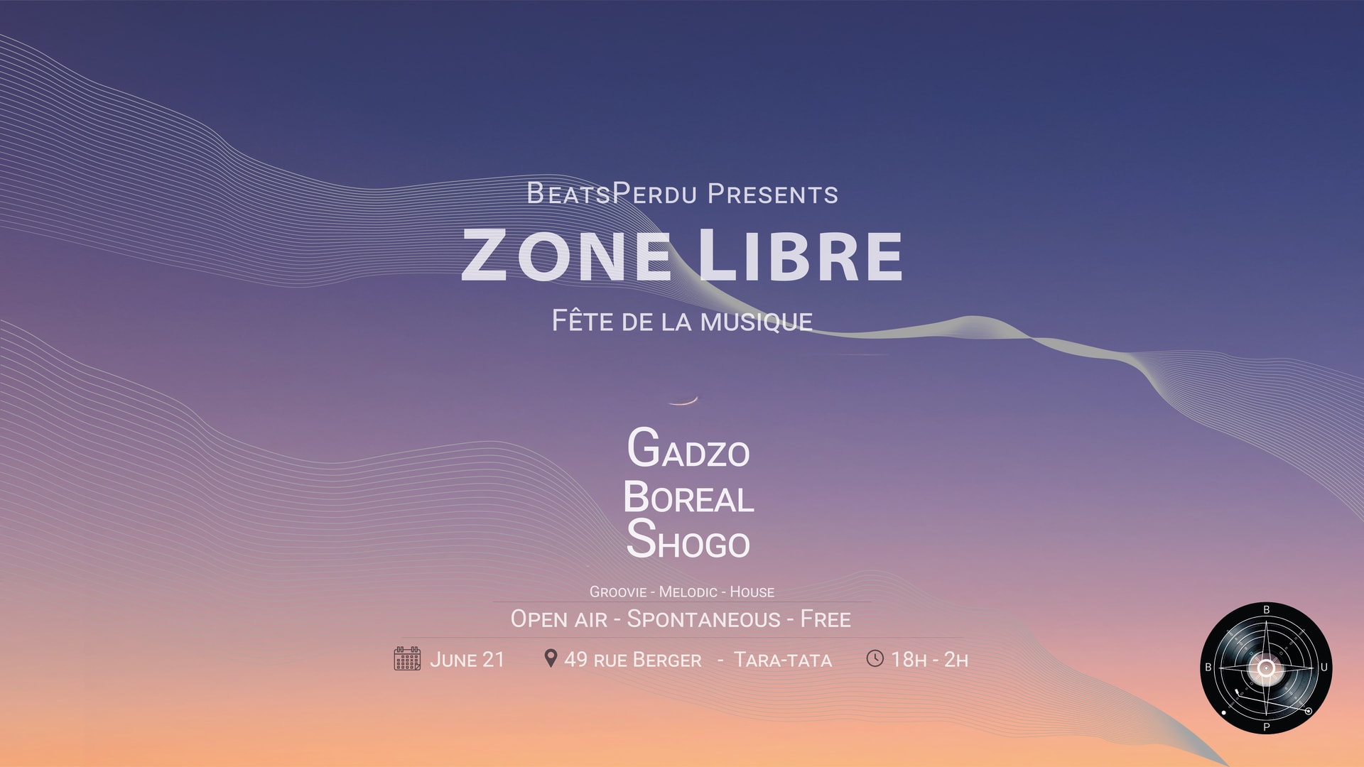 Zone Libre By Beatsperdu At Tara-Tata Cover