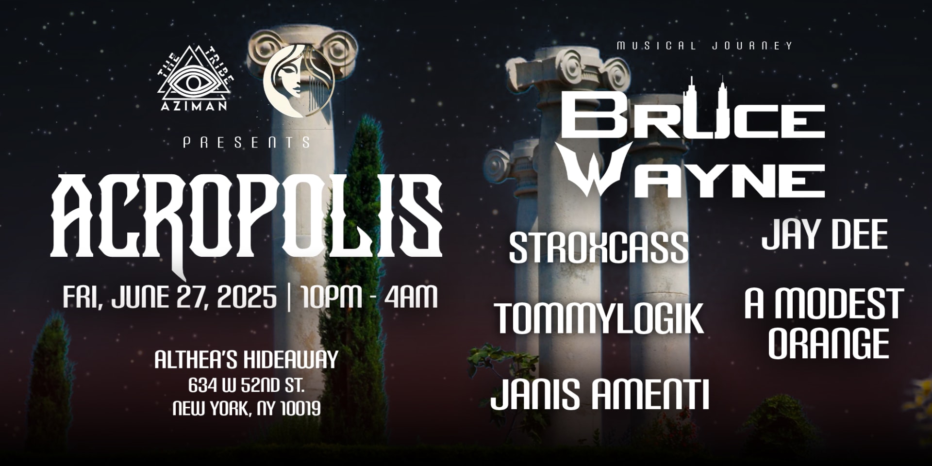 Acropolis - A House Music Journey (Live Guitar Set) Cover