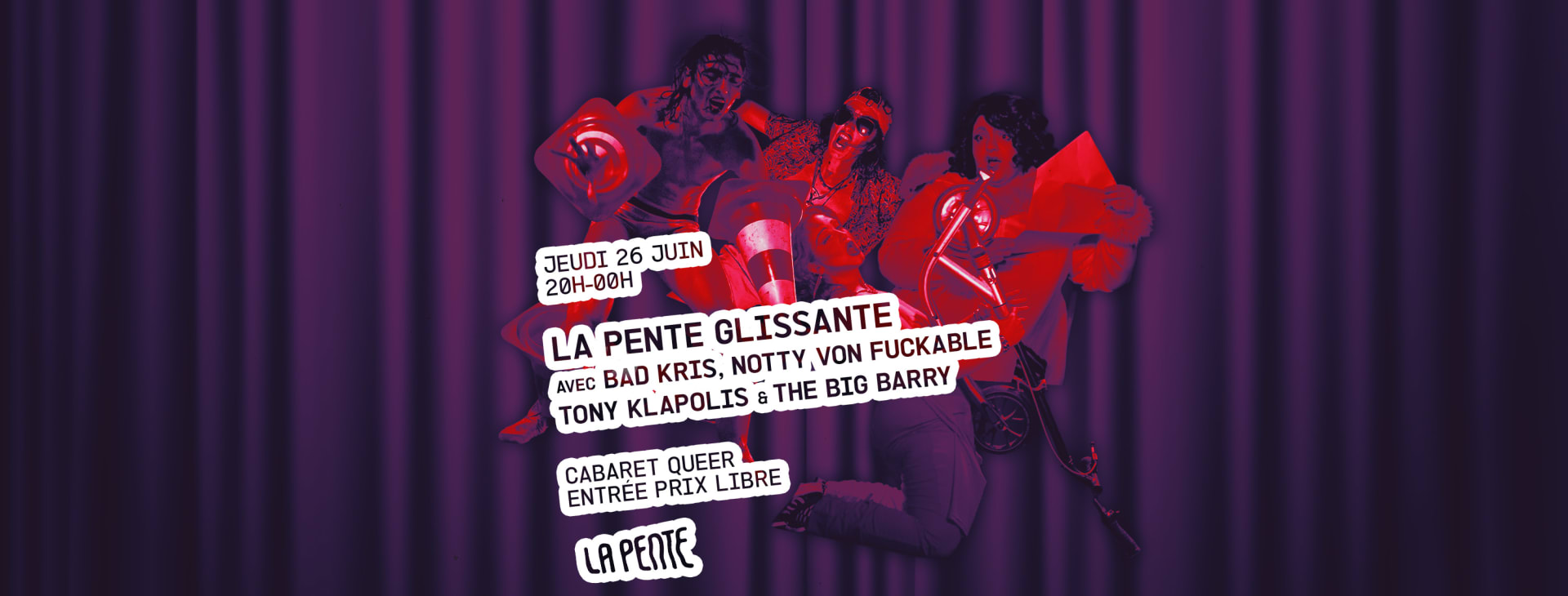 Cabaret : La Pente Glissante Cover