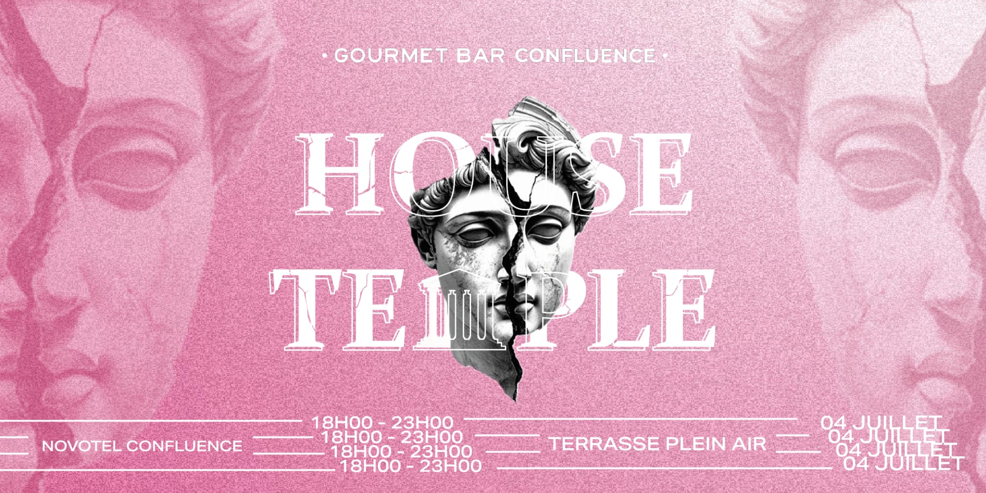 House Temple X Rooftop Gourmet Bar (Gratuit) Cover