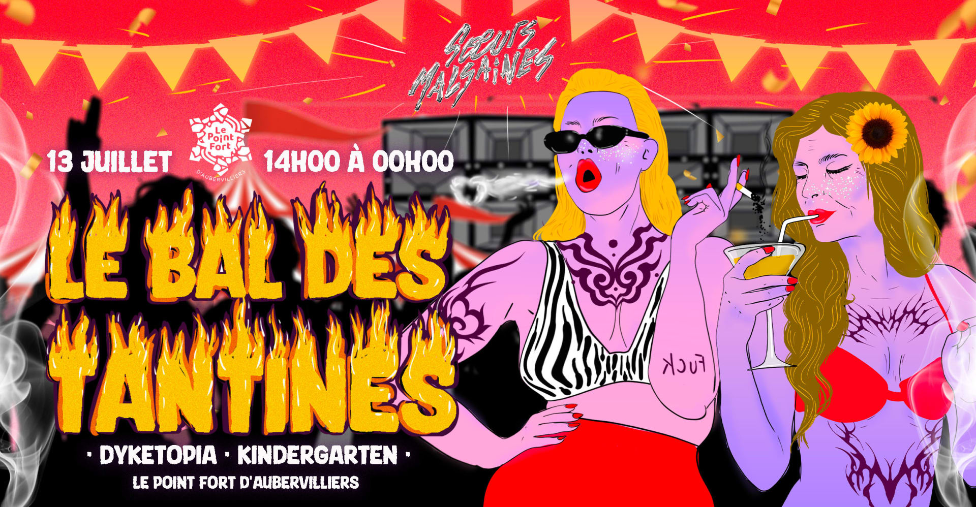 Soeurs Malsaines : Le Bal Des Tantines Cover