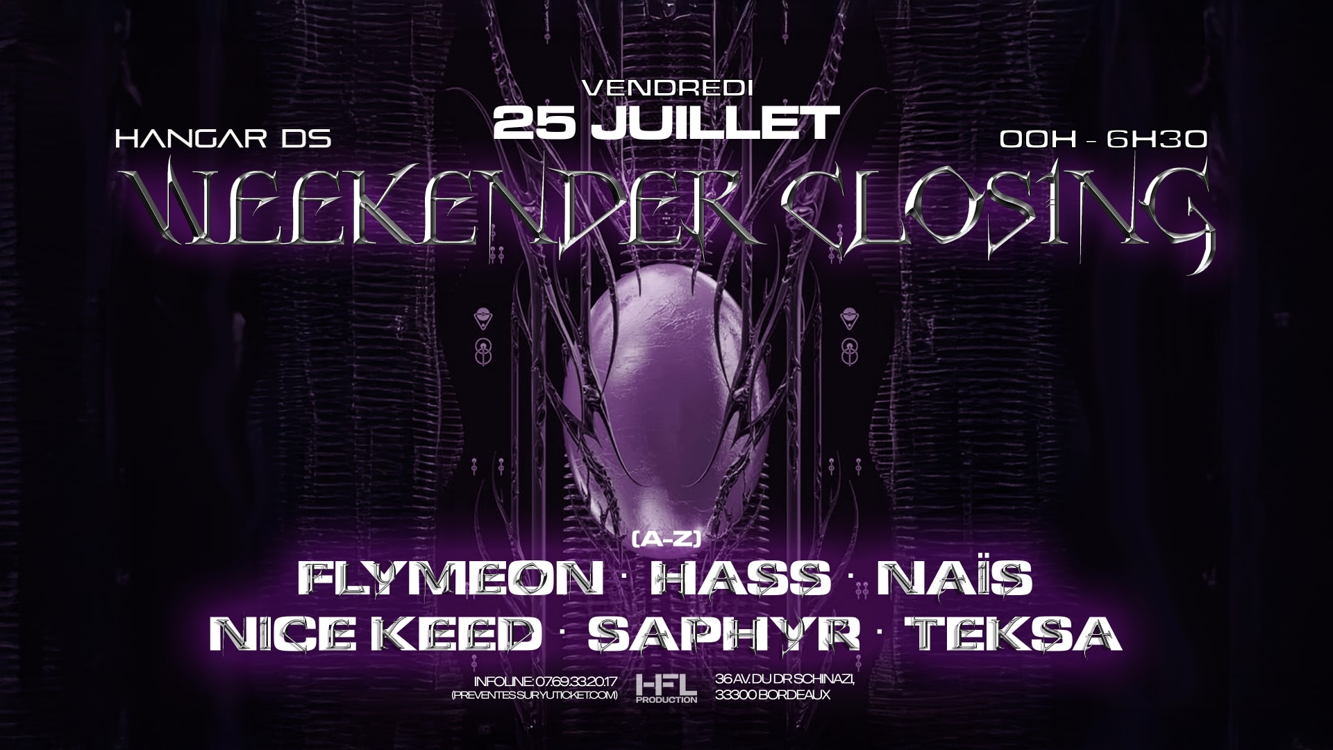 Weekender Closing  W/ Teksa / Flymeon / Nice Keed / Hass Cover