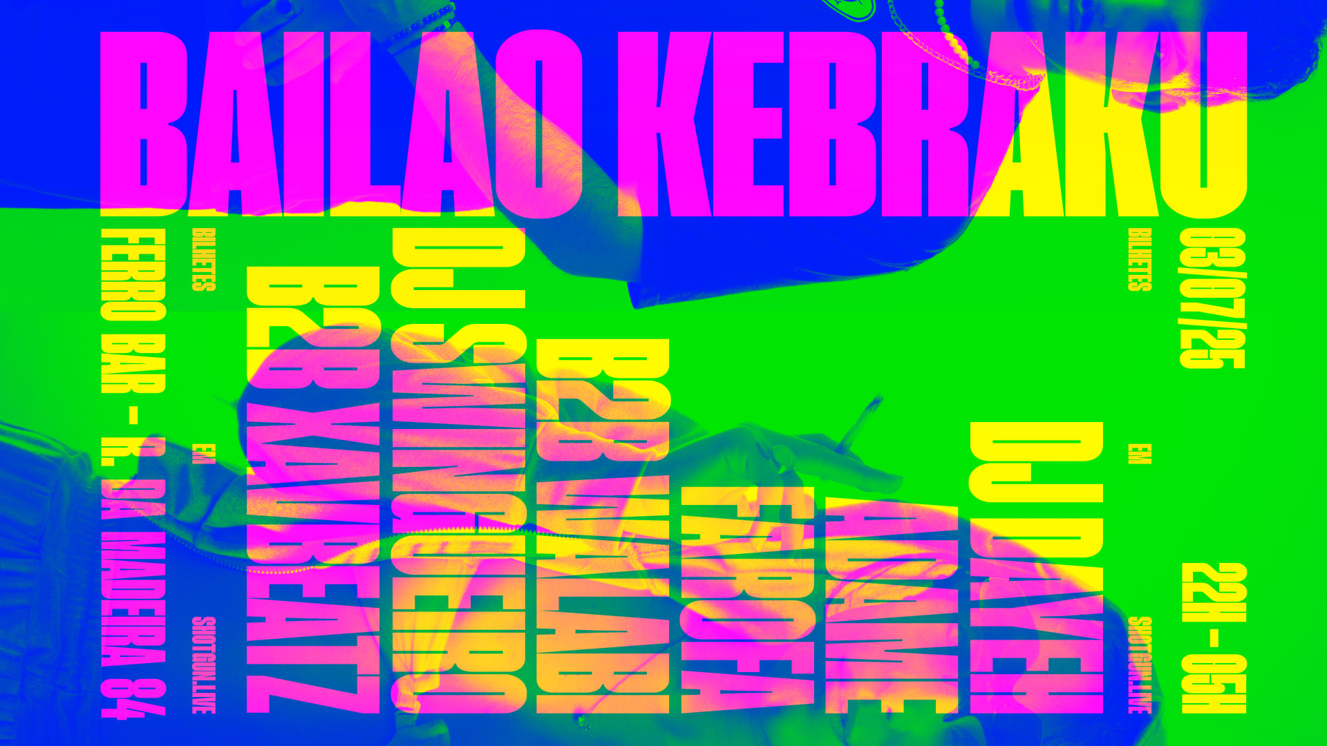 Kebraku + Bailão [Porto] - Dj Dayeh + Dj Adame Cover