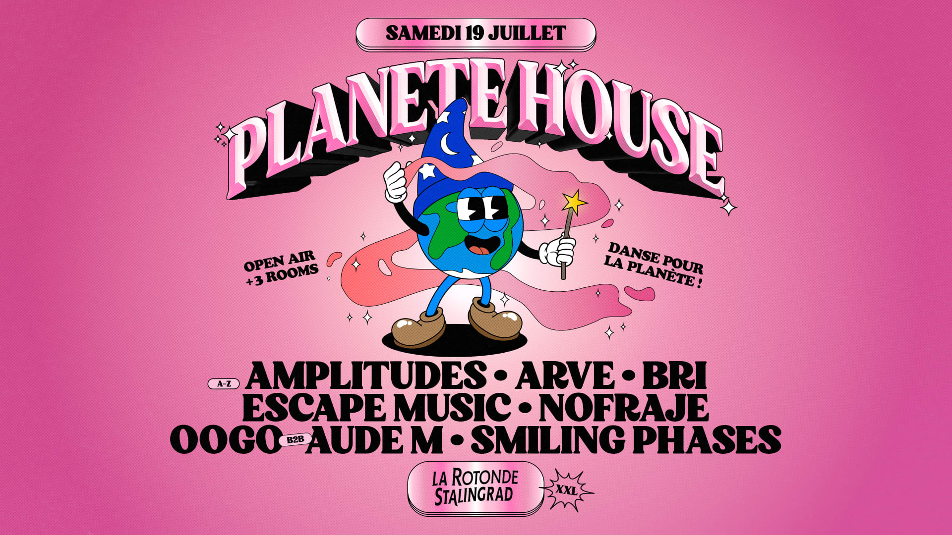 Places Dispo A L'entree : Planète House X Rotonde Xxl #007 Cover
