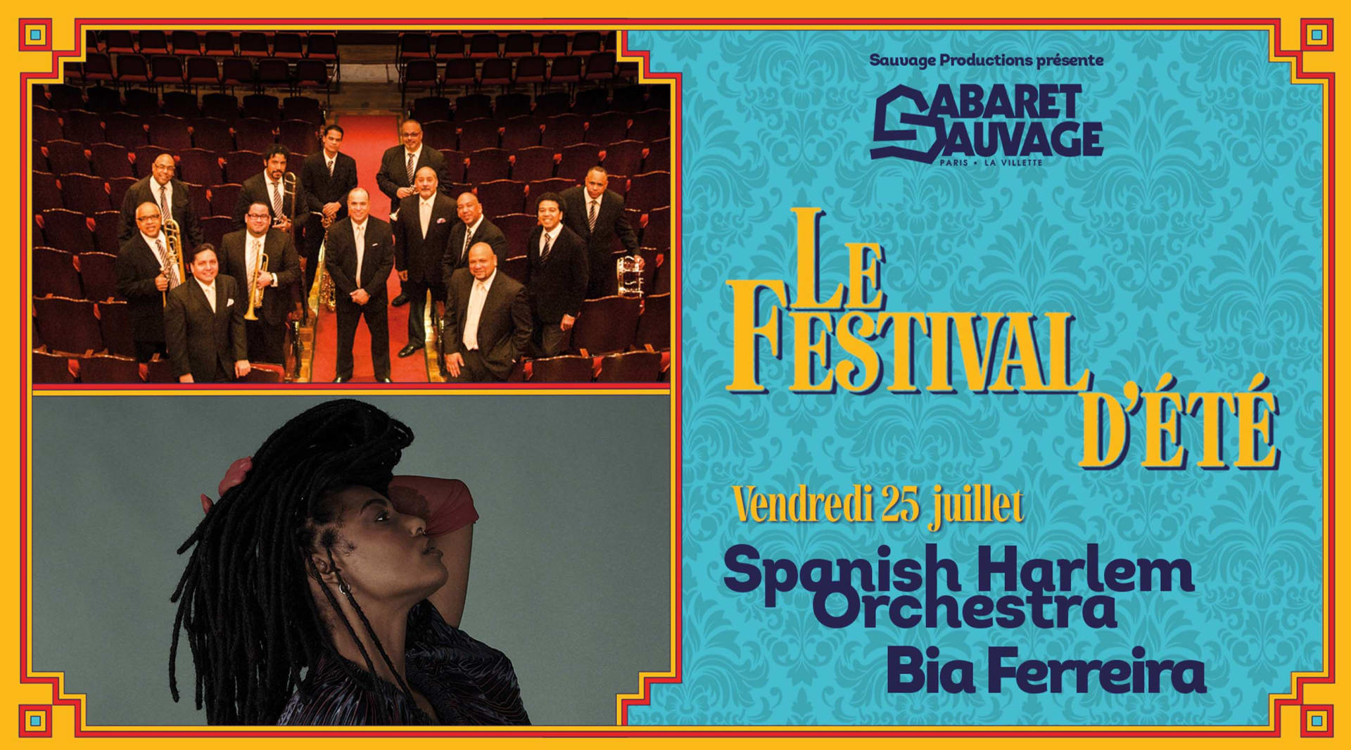 Festival D'été • Spanish Harlem Orchestra I Bia Ferreira Cover