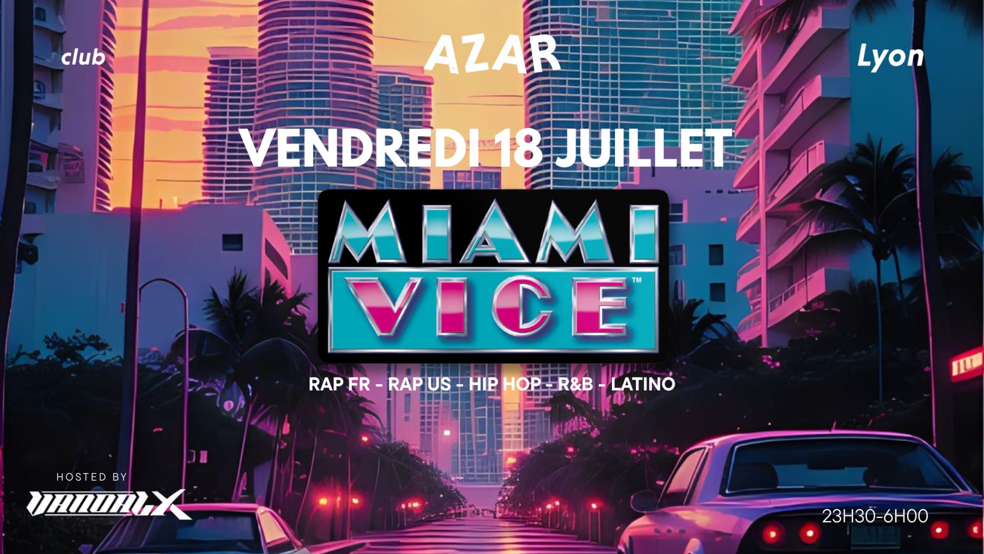 Miami Vice - Summer Party Cover
