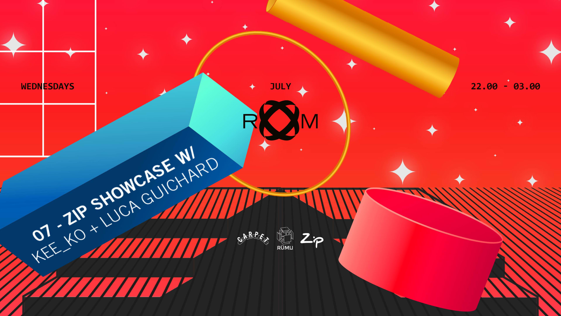 Room: Zip Showcase W/ Kee_Ko + Luca Guichard Cover