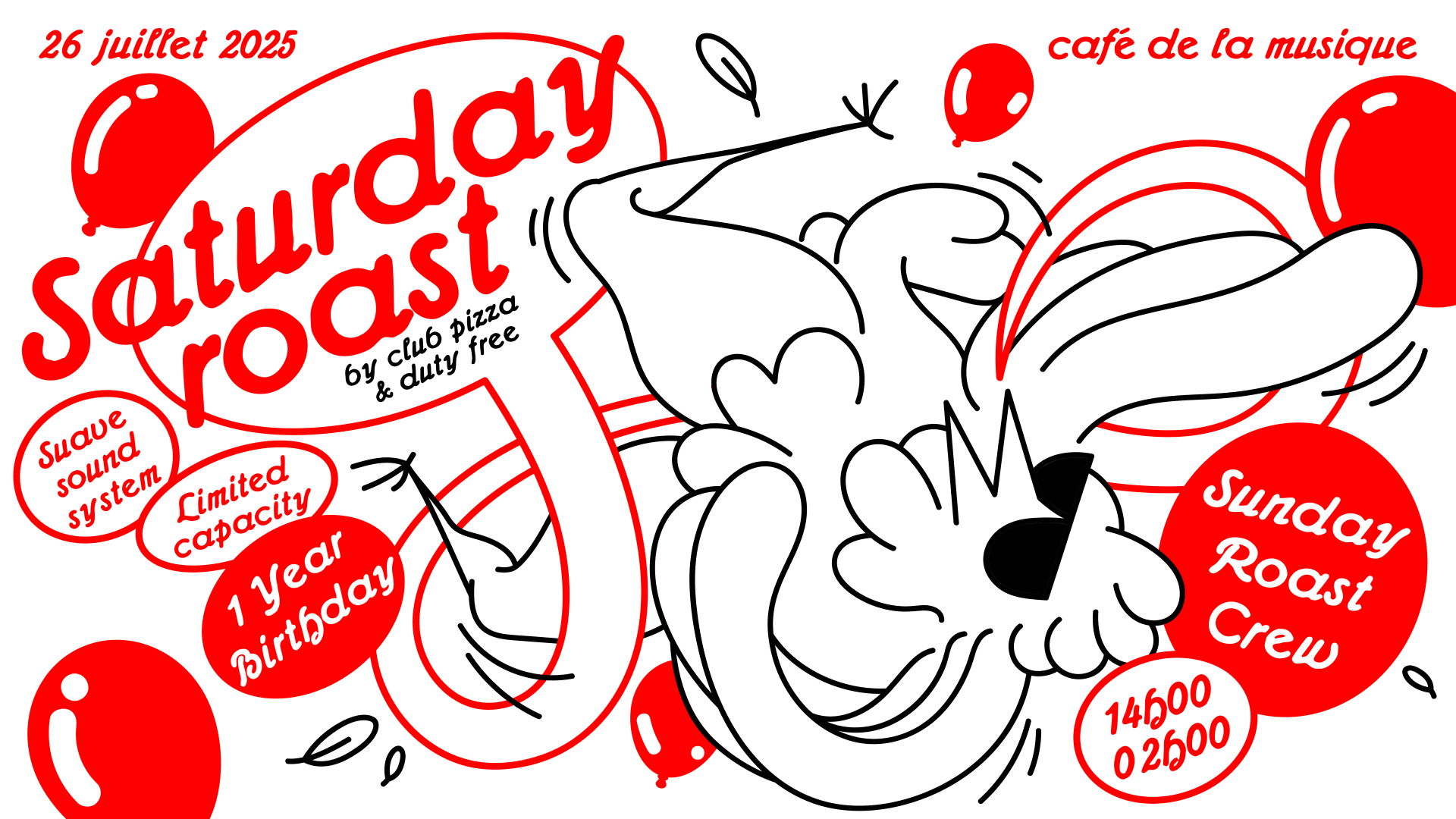 Saturday Roast — One Year In The Oven Cover