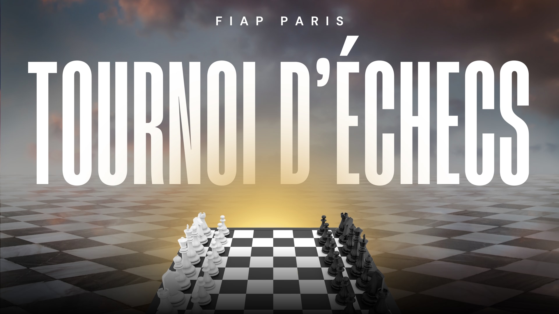 Tournoi D'échecs Cover