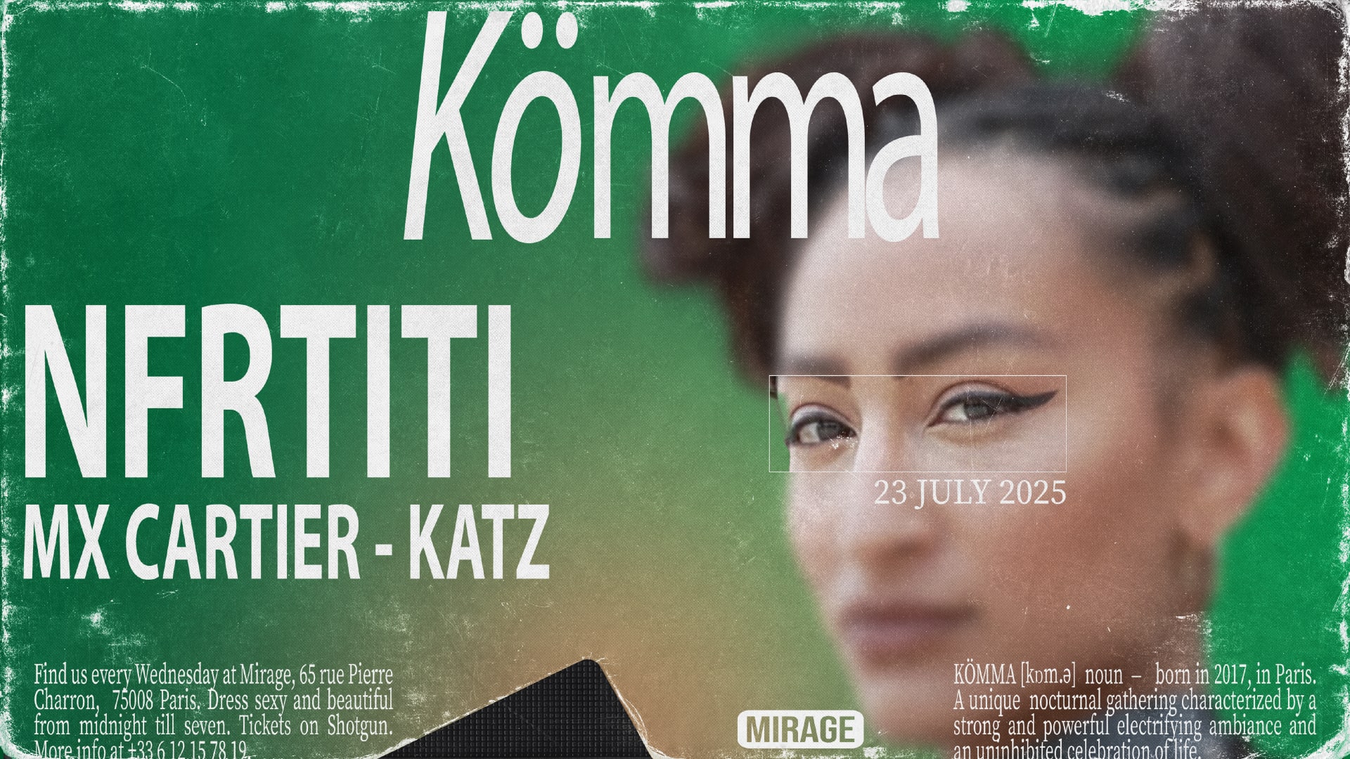 Kömma Residency : Nfrtiti, MX Cartier, Katz Cover
