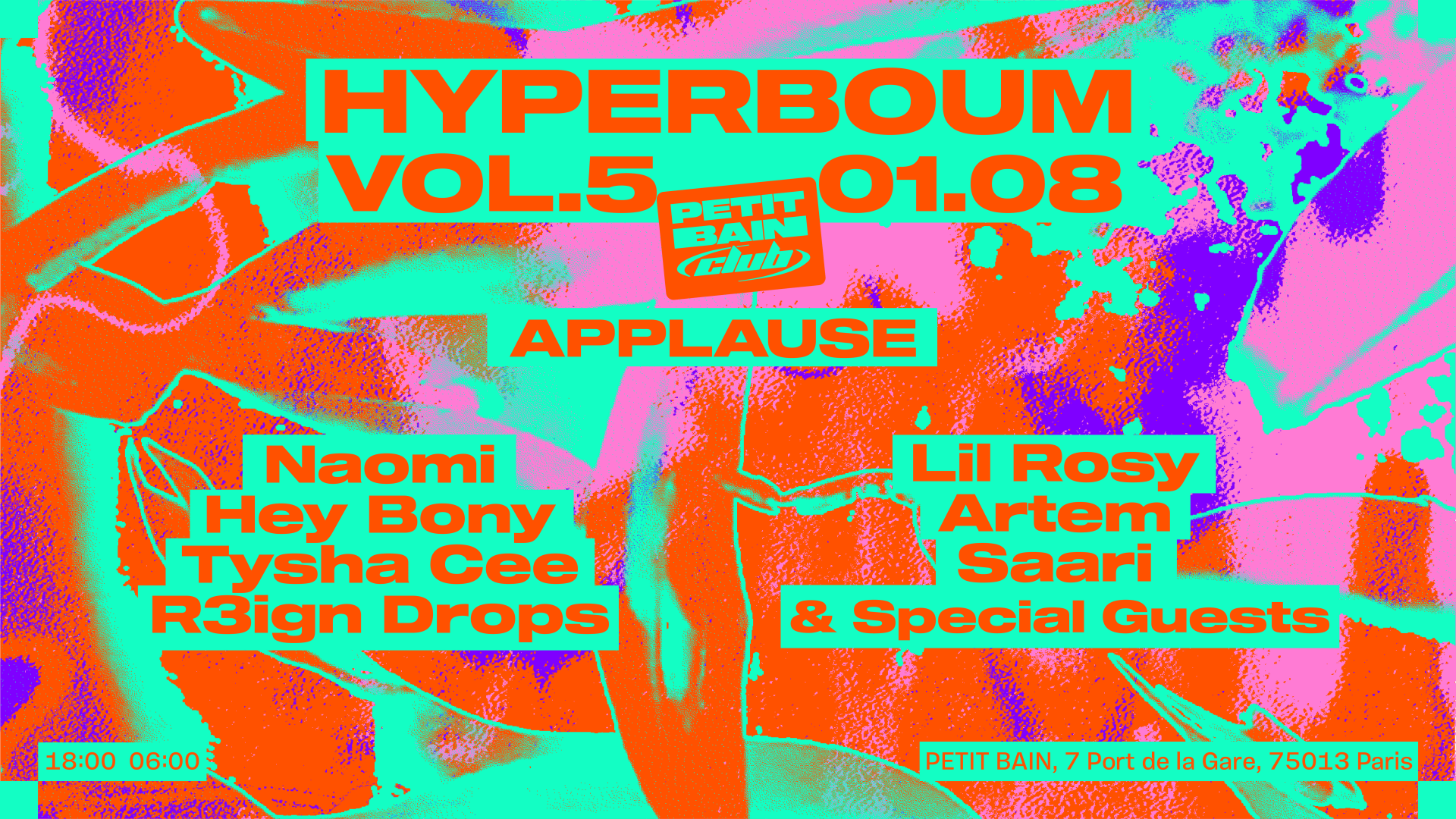 Hyperboum Vol.5 : Applause Cover