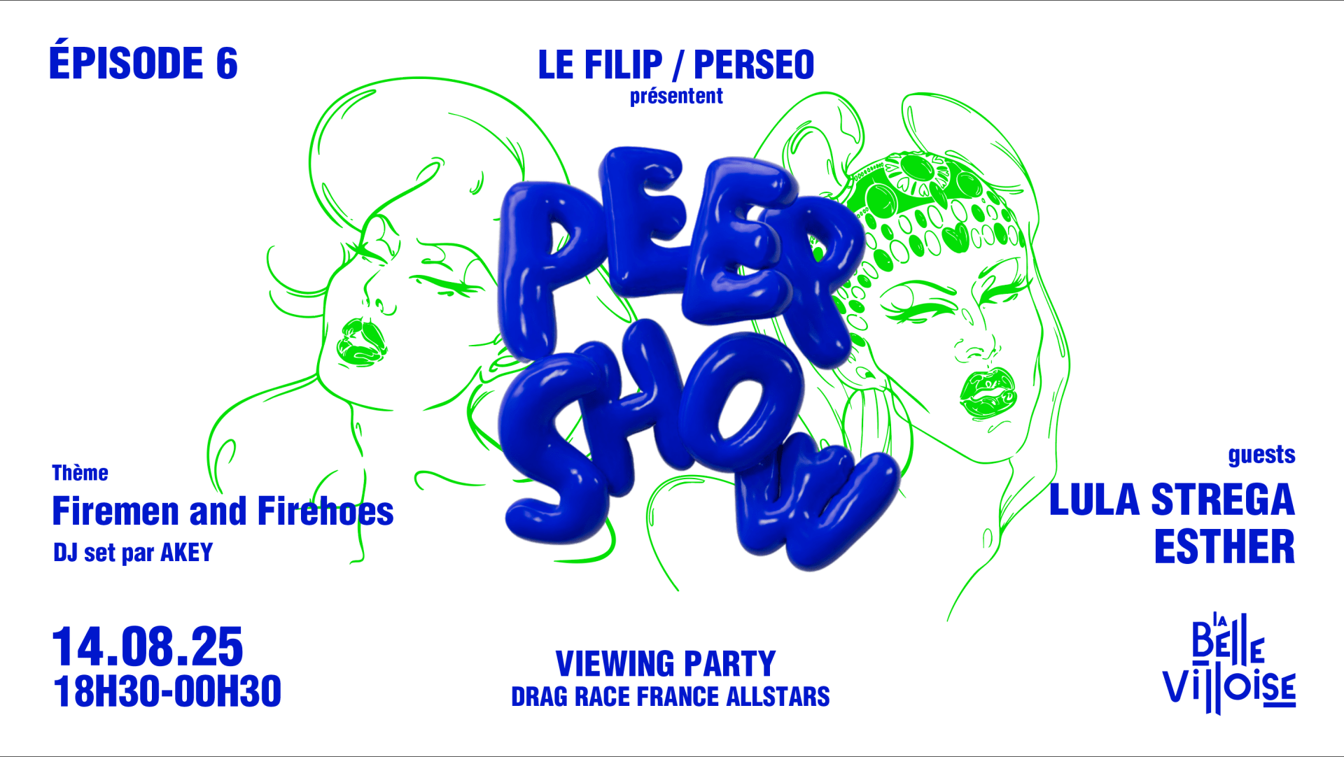 Peep Show | Viewing Party Drag Race France All Stars Ep.6 Cover