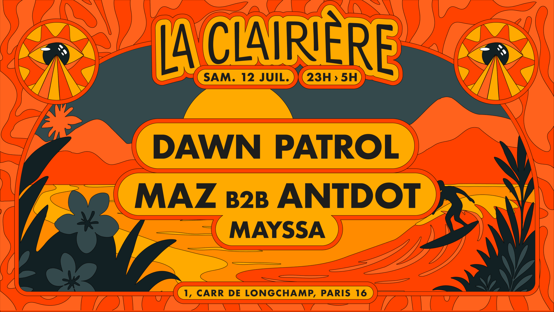 La Clairière X Dawn Patrol : Maz B2b Antdot Cover
